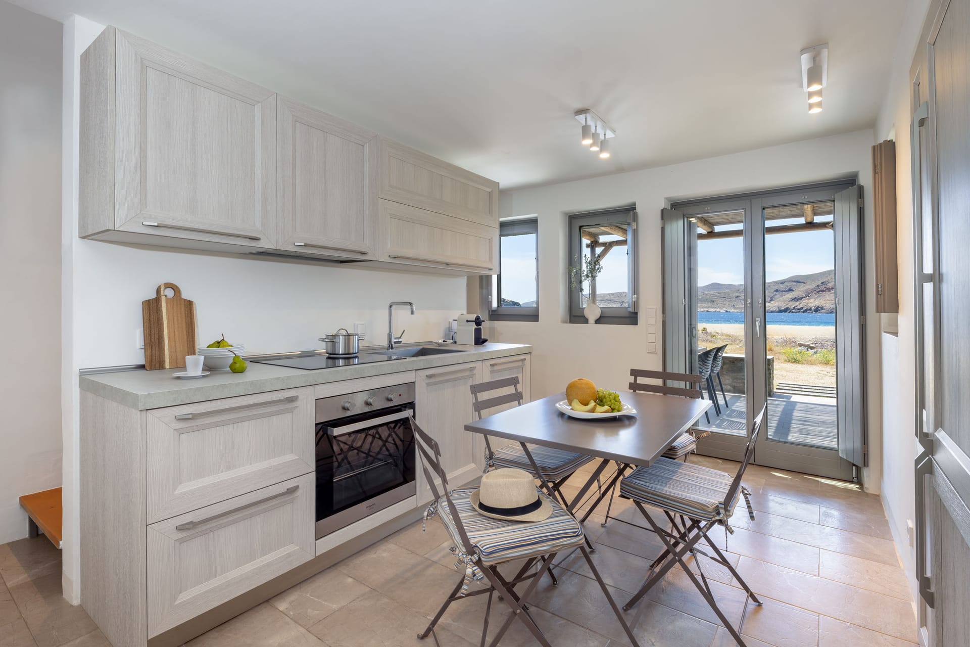 Three Bedroom Beachfront Maisonette - Ammoa Beach Residences