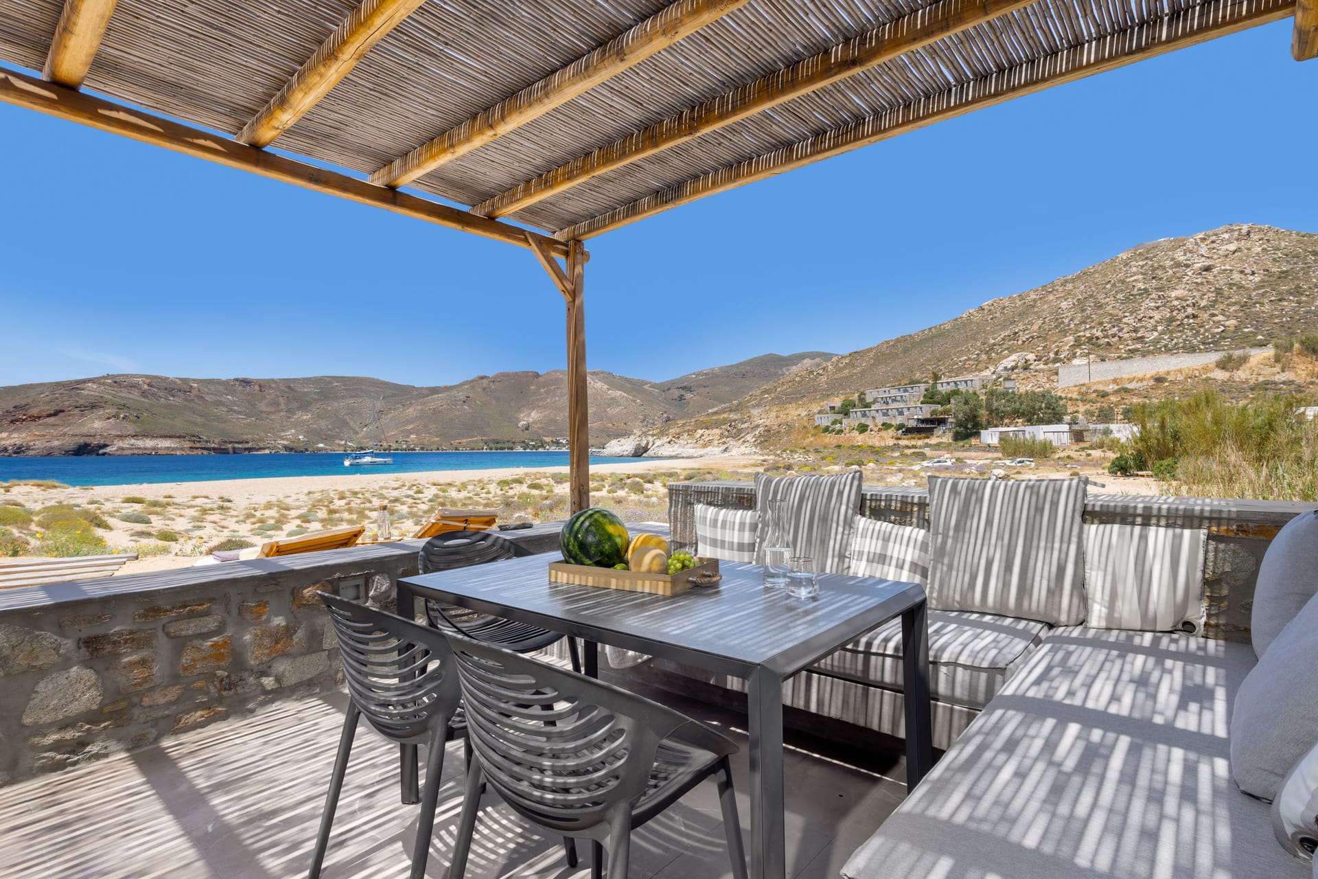 2 Bedroom Beachfront Family Maisonette - Ammoa Beach Residences