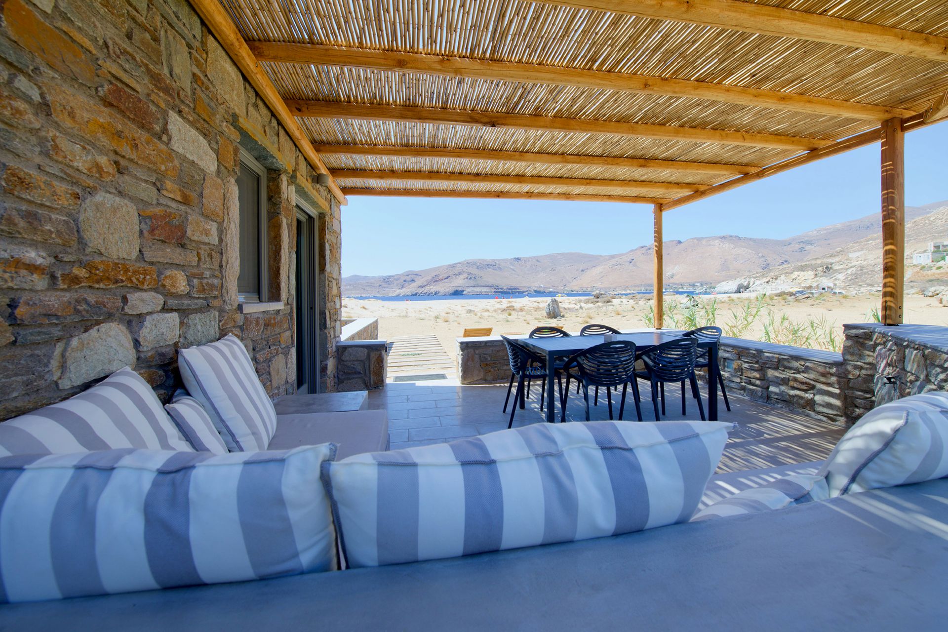 Two Bedroom Beachfront Grand Maisonette - Ammoa Beach Residences