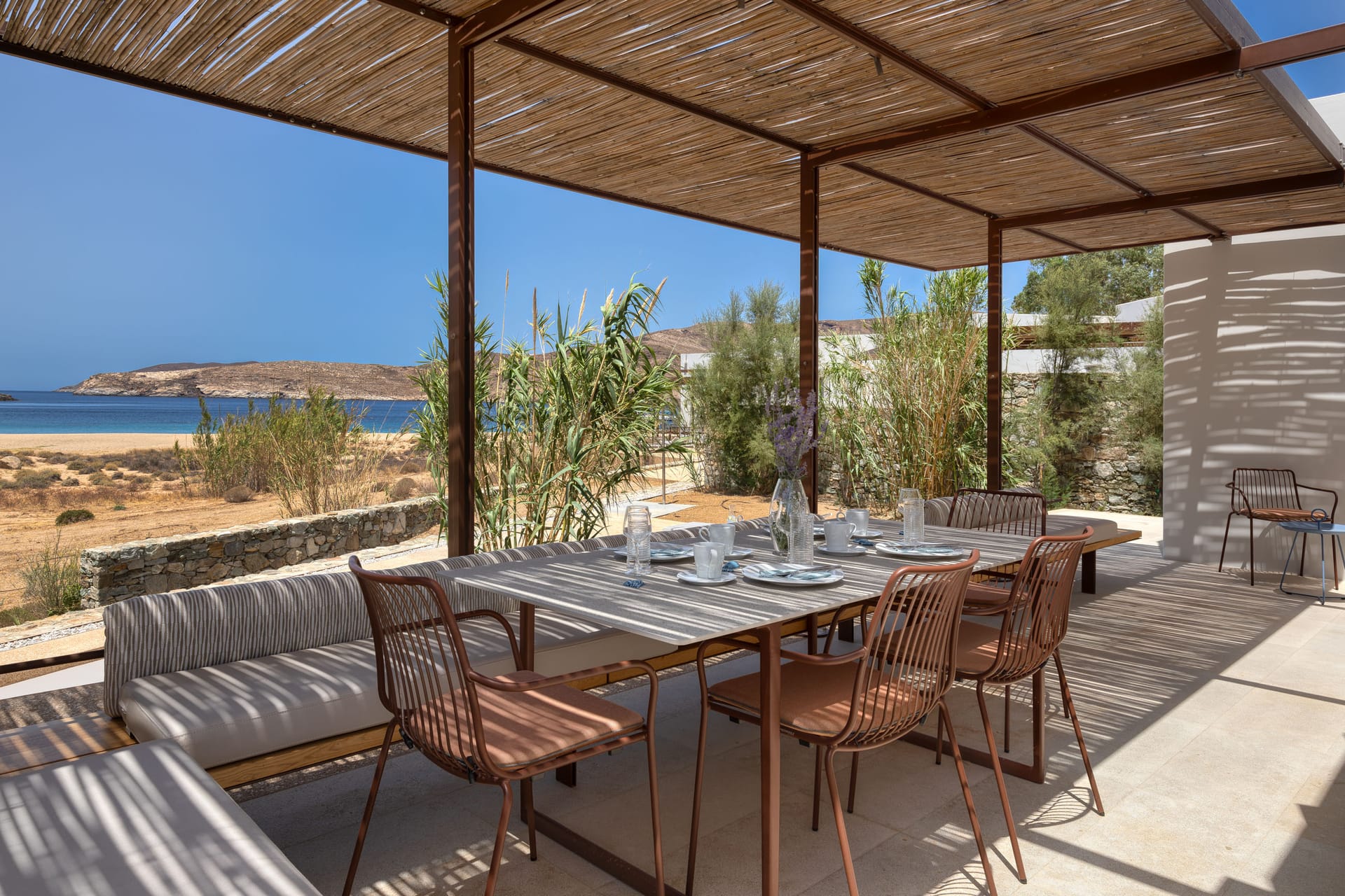 Beachfront 2 Bedroom Villa with Hammam - Ammoa Beach Residences