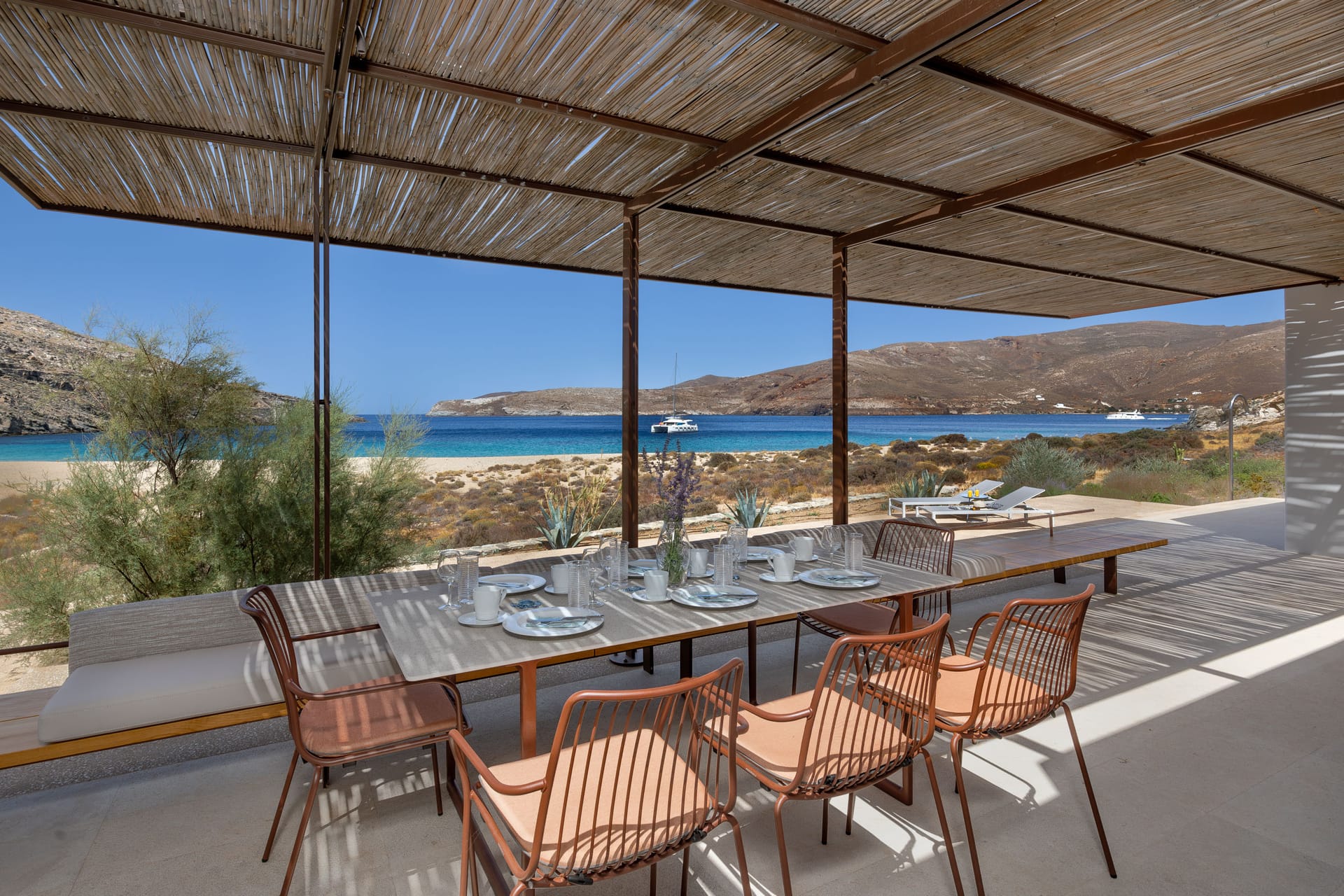 Beachfront 4 Bedroom Villa with Hammam - Ammoa Beach Residences