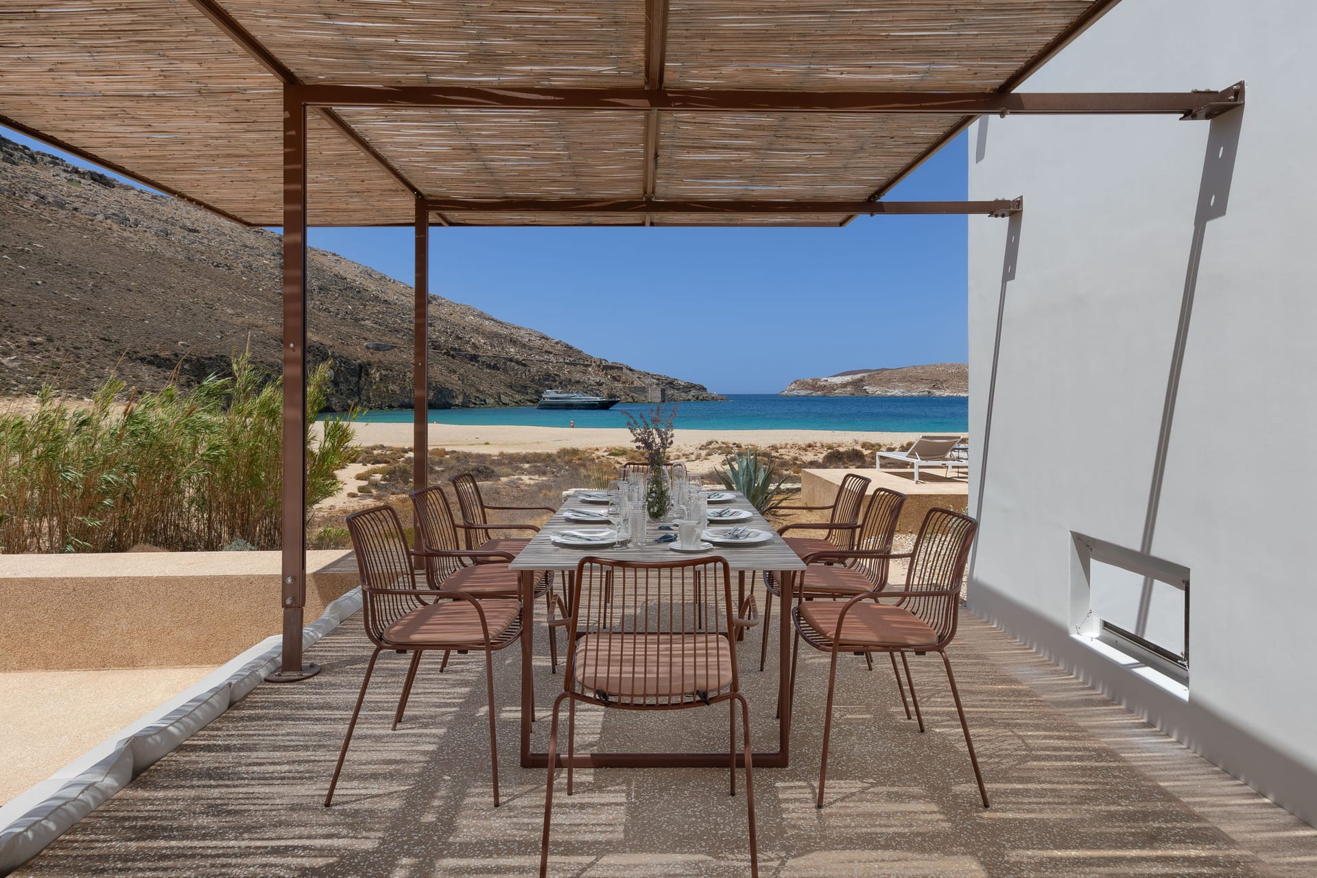 Beachfront 4 Bedroom Villa with Mini Gym & Hammam - Ammoa Beach Residences