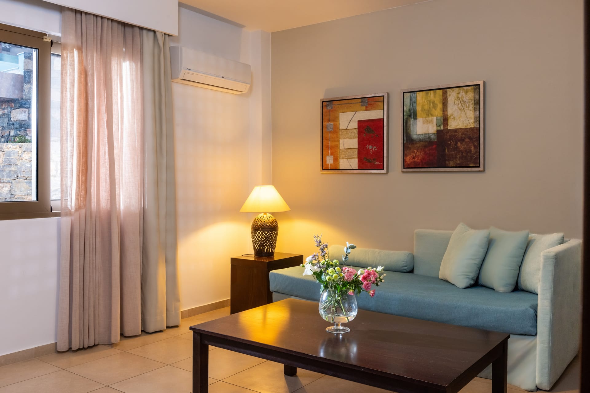 Suite Two Bedroom with Side Sea View