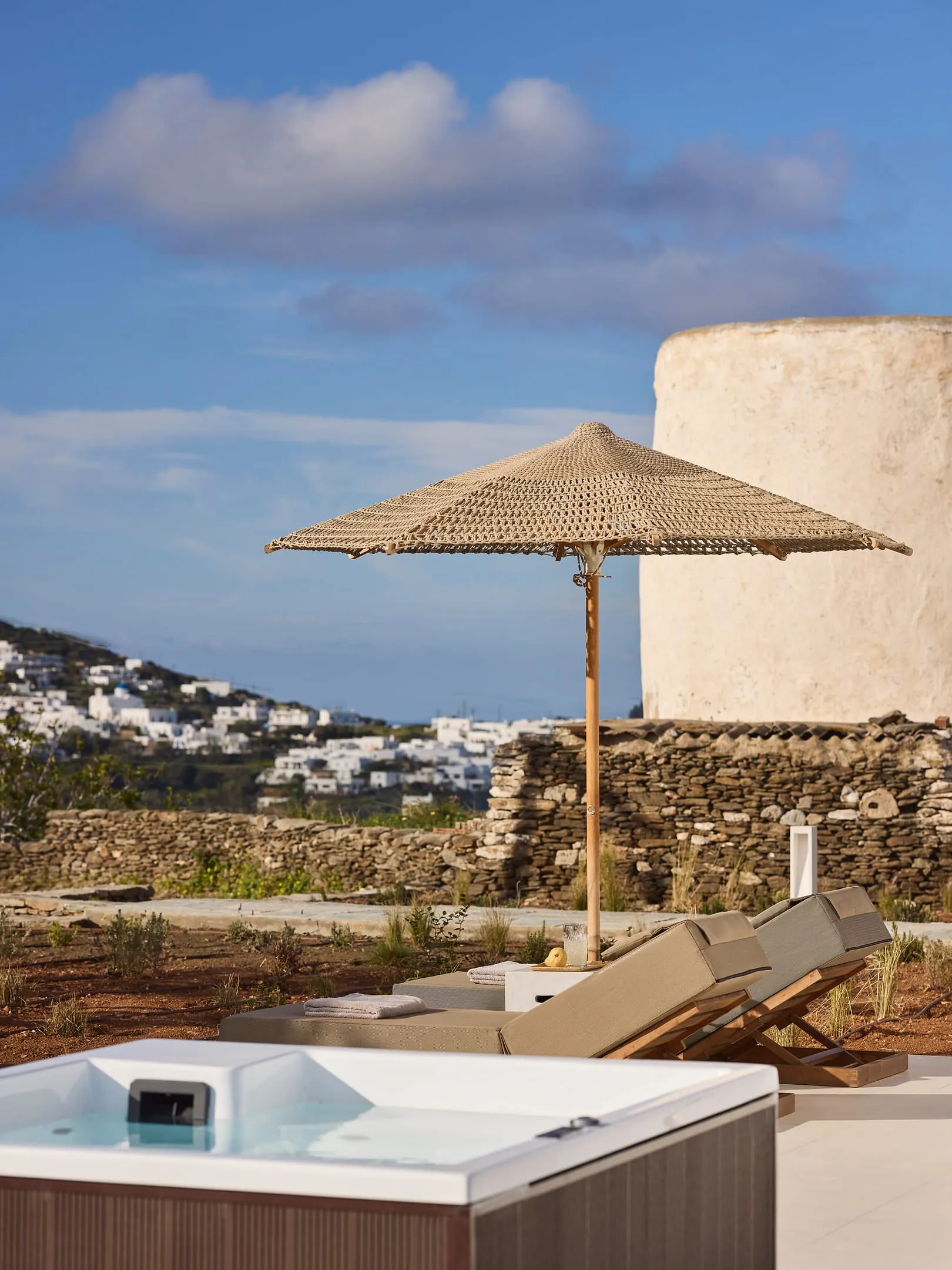 Superior Suite with Village View & Hot-tub (70m from main building)