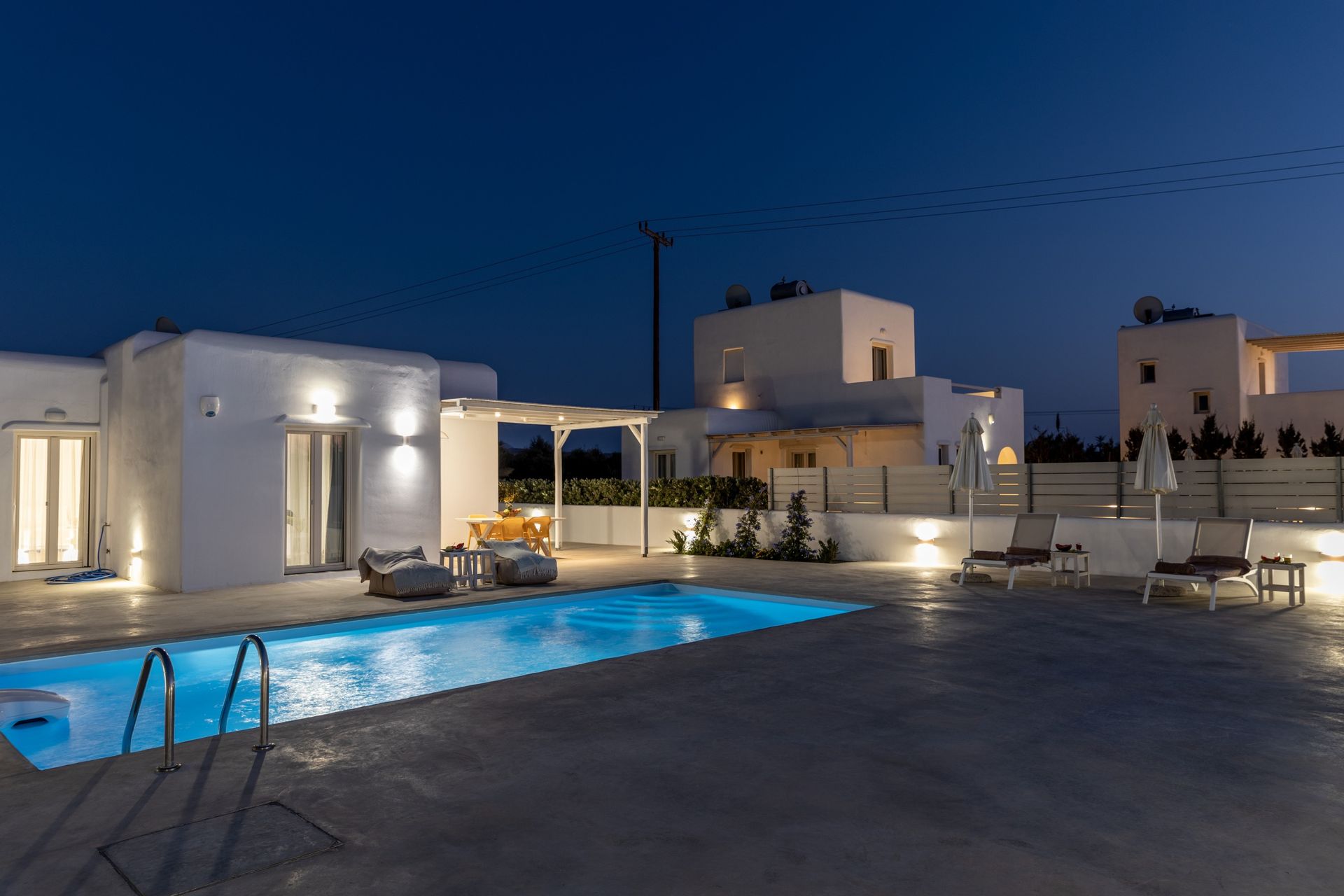 3 Bedroom Adjoining Villas with 2 Private Pools