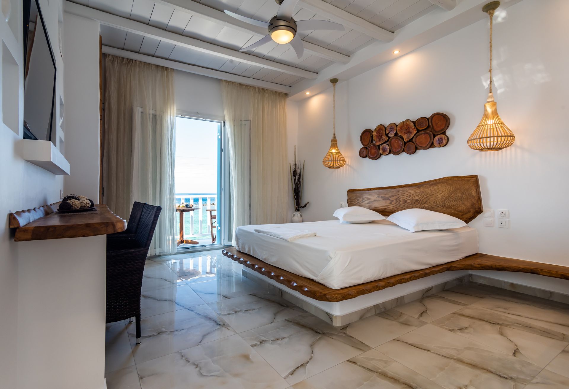 Aphrodite -  Upper Floor Deluxe Room with Sea View