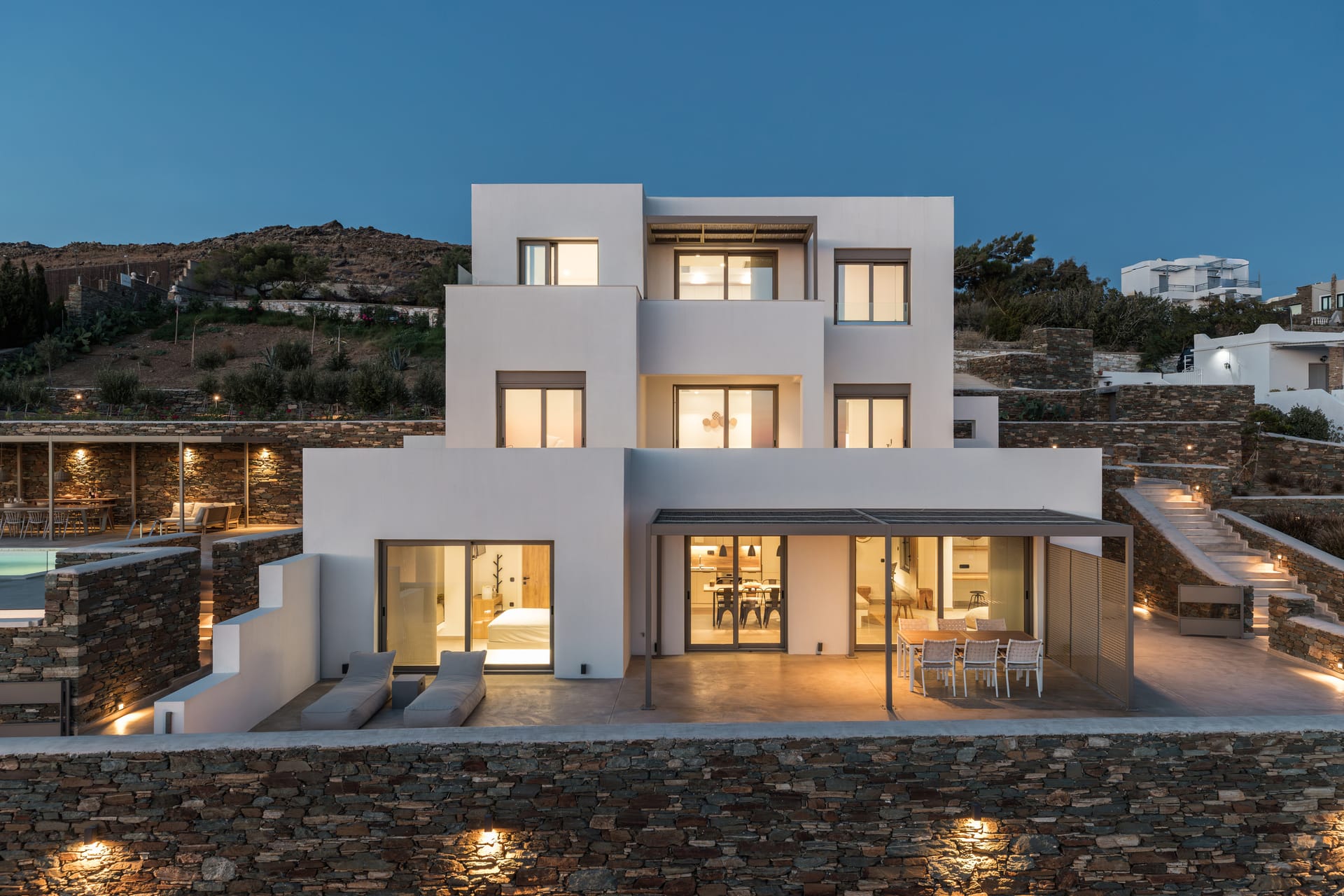 6 Bedroom Sea View Villa with Private Pool “Blue Villa”