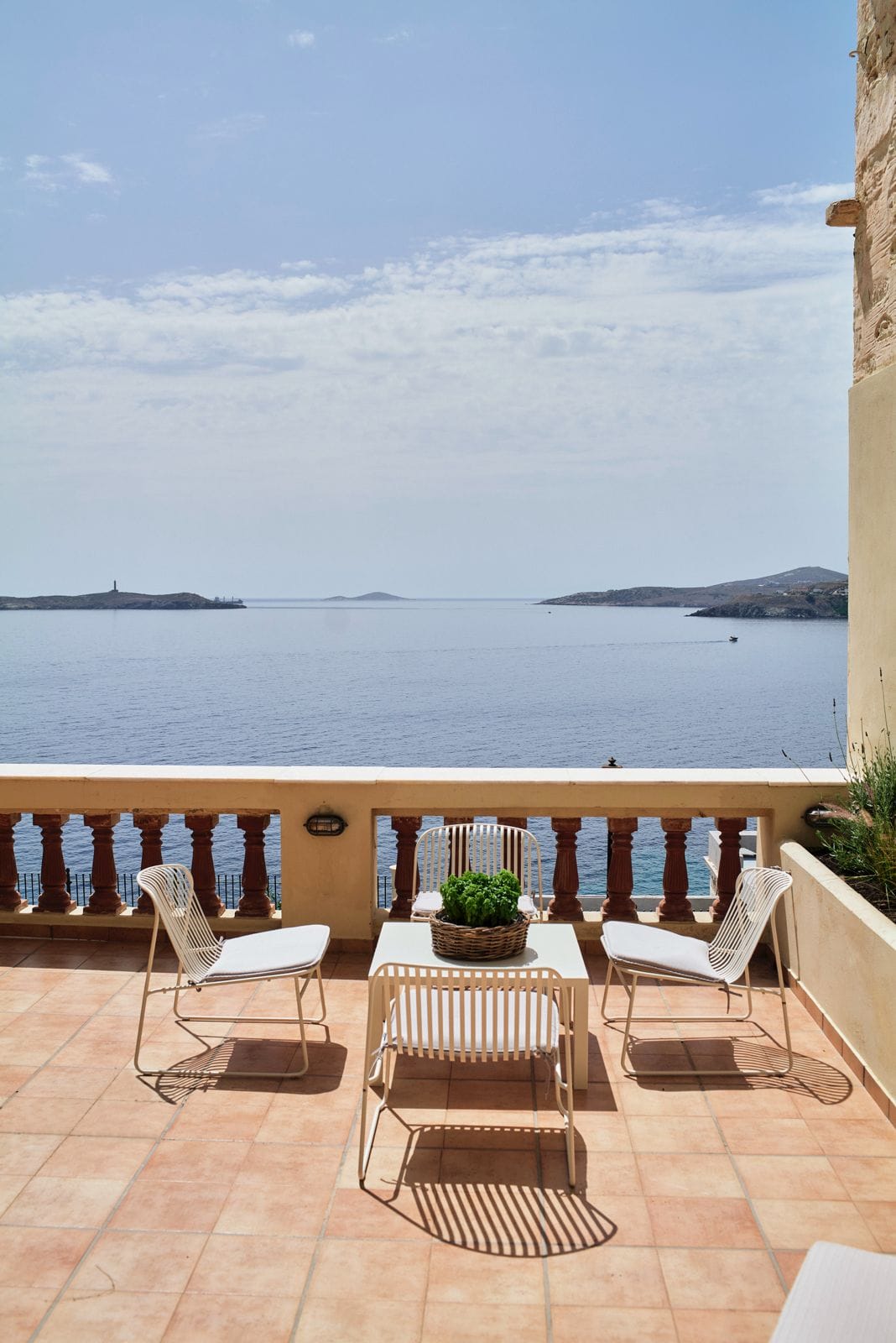 Deluxe Double Room with Shared Seaview Terrace (Main Building)