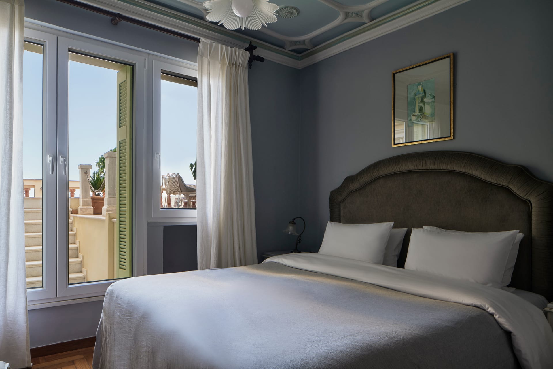 Deluxe Double Room with Shared Seaview Terrace (Main Building)