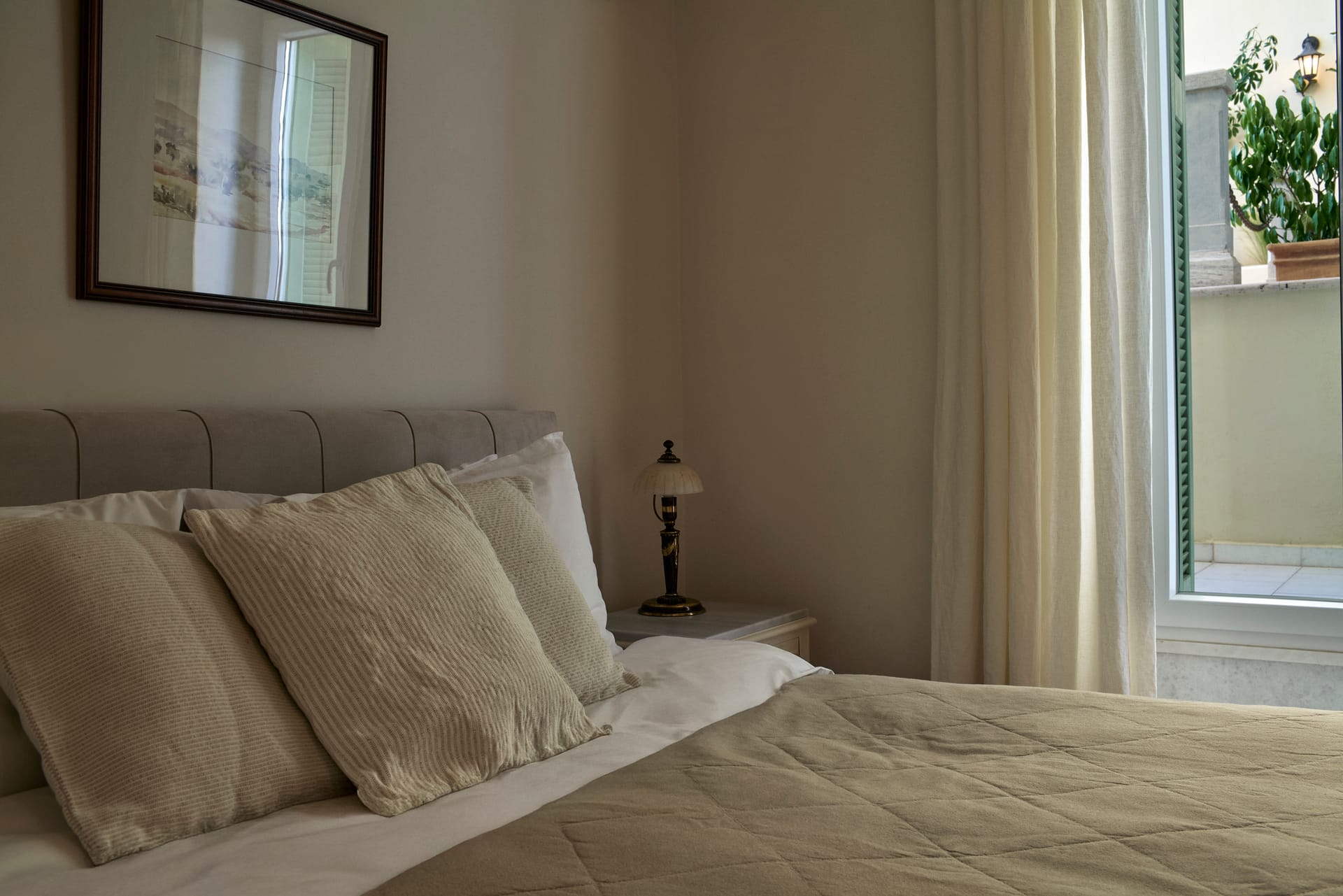 Deluxe Double Room with Shared Seaview Terrace (Main Building)