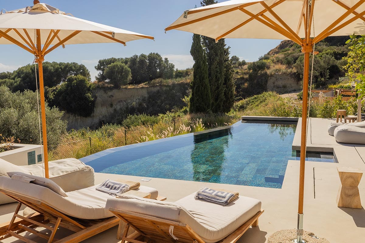 Eliamos Sea View Three Bedroom Villa with Outdoor Private Pool