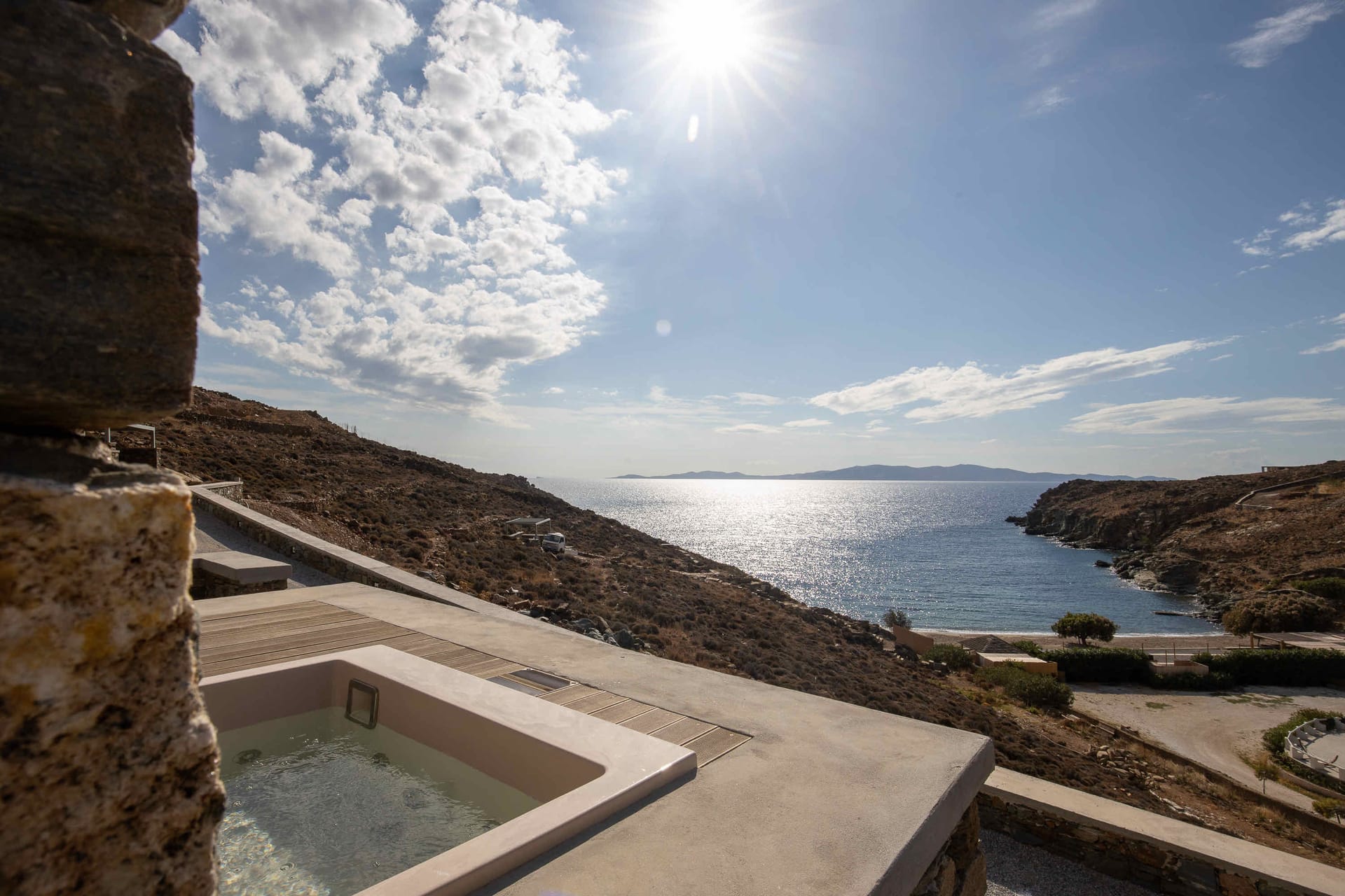 Eos Villa with Private Hot Tub and Sea View 96m²
