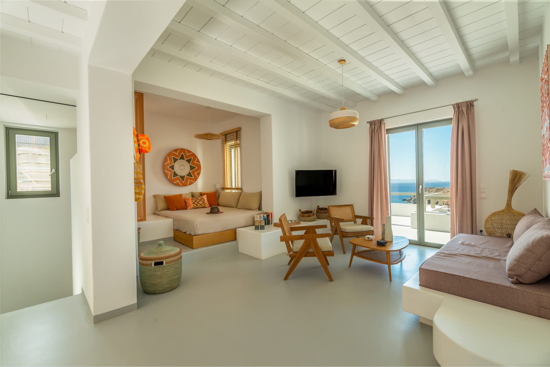 Ouranos Villa with Private Pool and Sea View 140m²