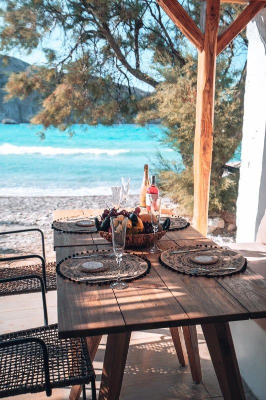 Superior Sea View Apartment at Firopotamos Beach