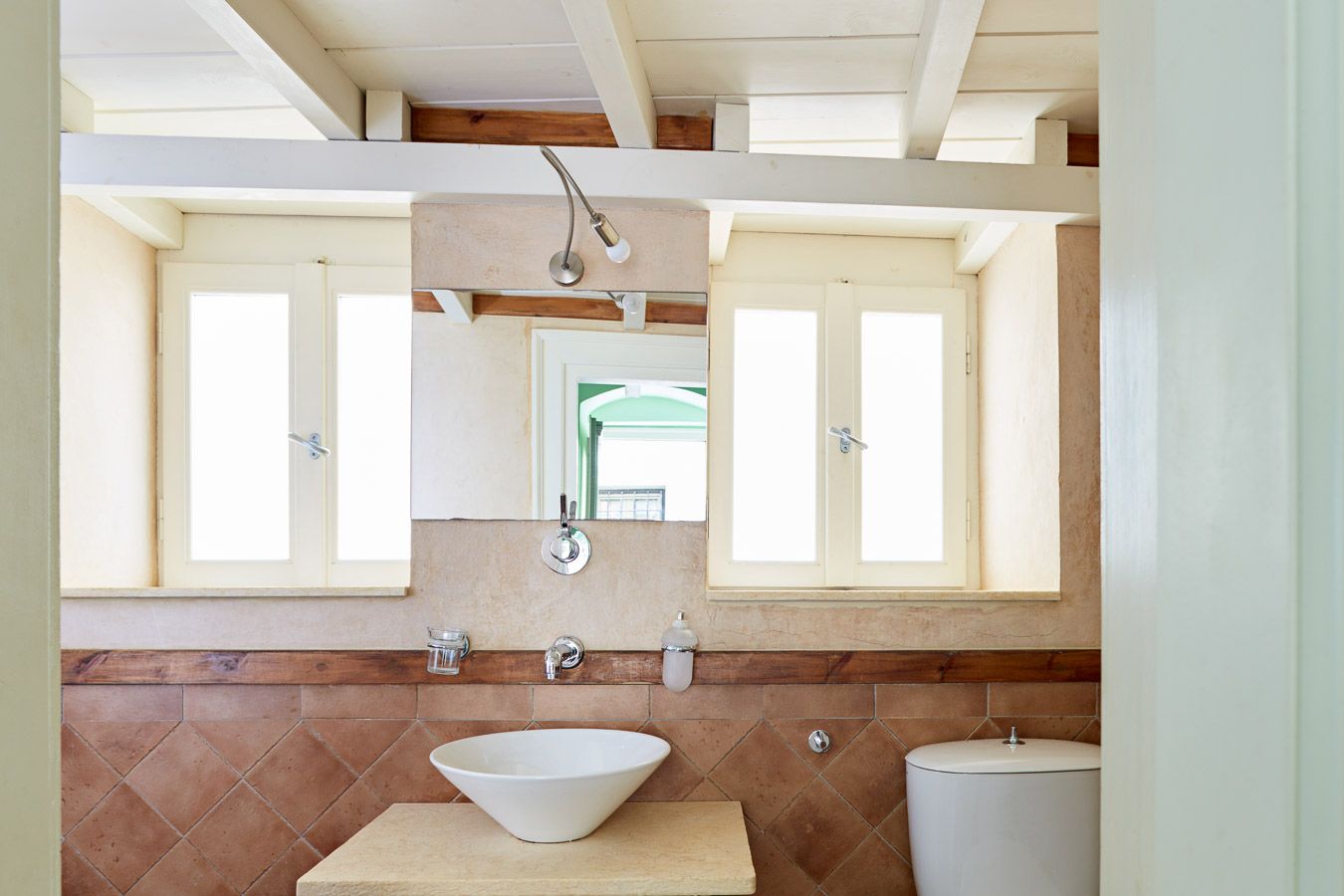 Green Mezzanine Bedroom Studio