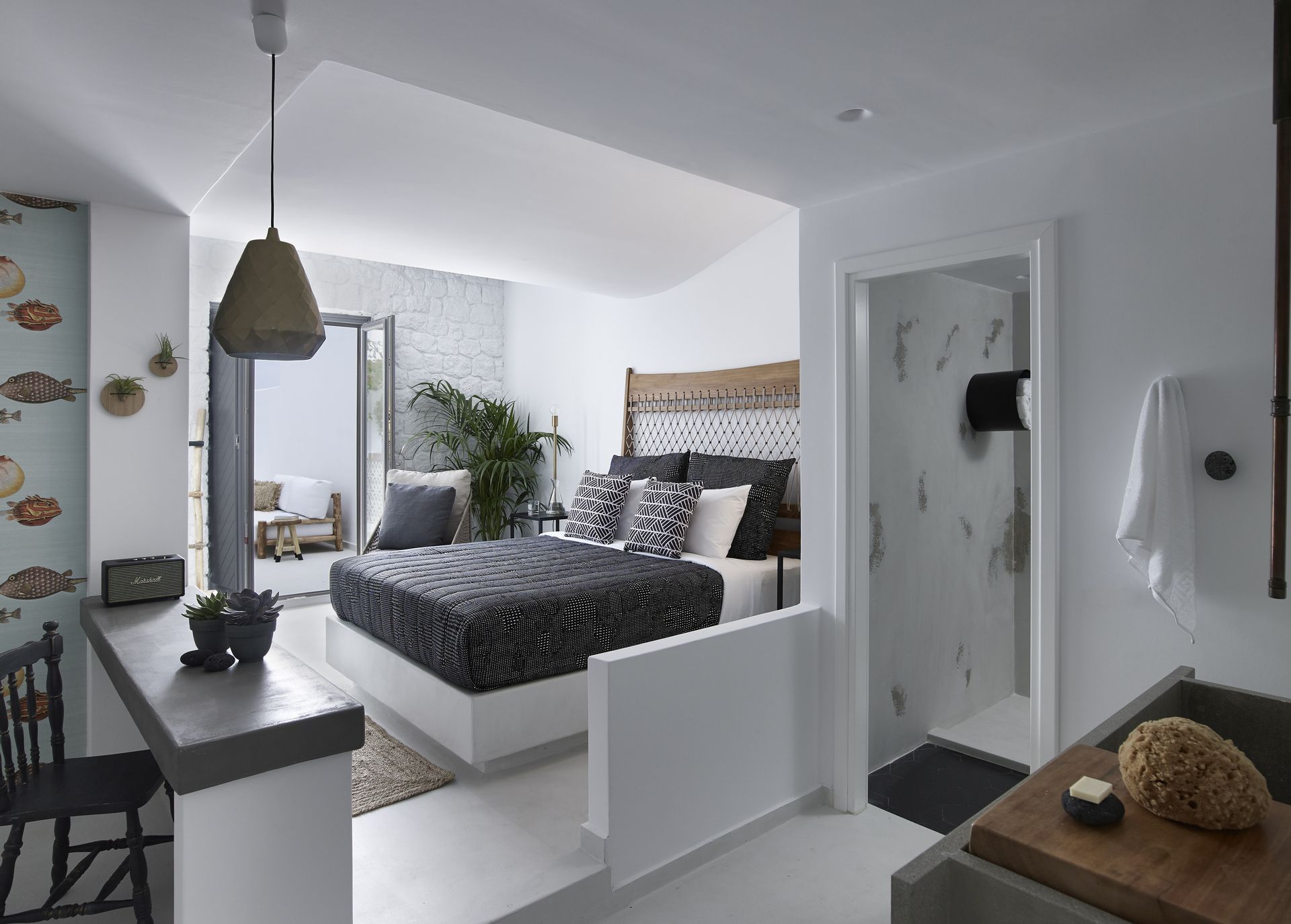 Deluxe Double with Outdoor Jacuzzi and Sea View