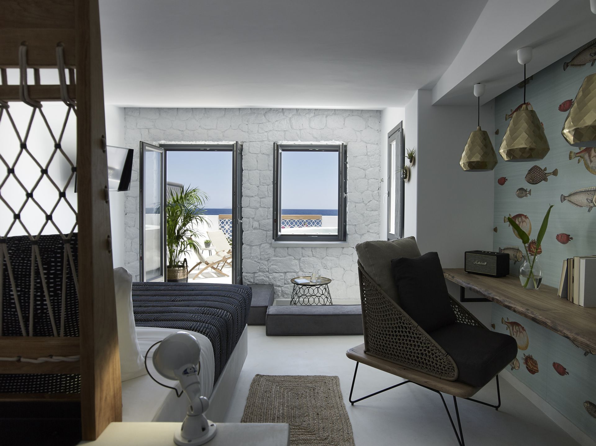 Deluxe Double with Outdoor Jacuzzi and Sea View