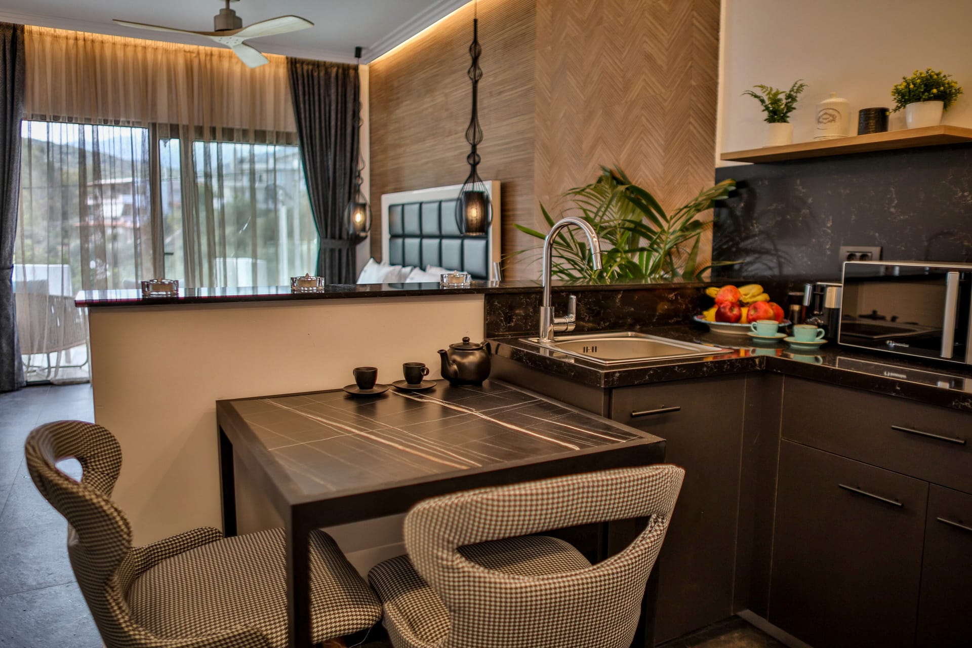 Junior Suite with Mountain View &amp; Open Plan Bathtub