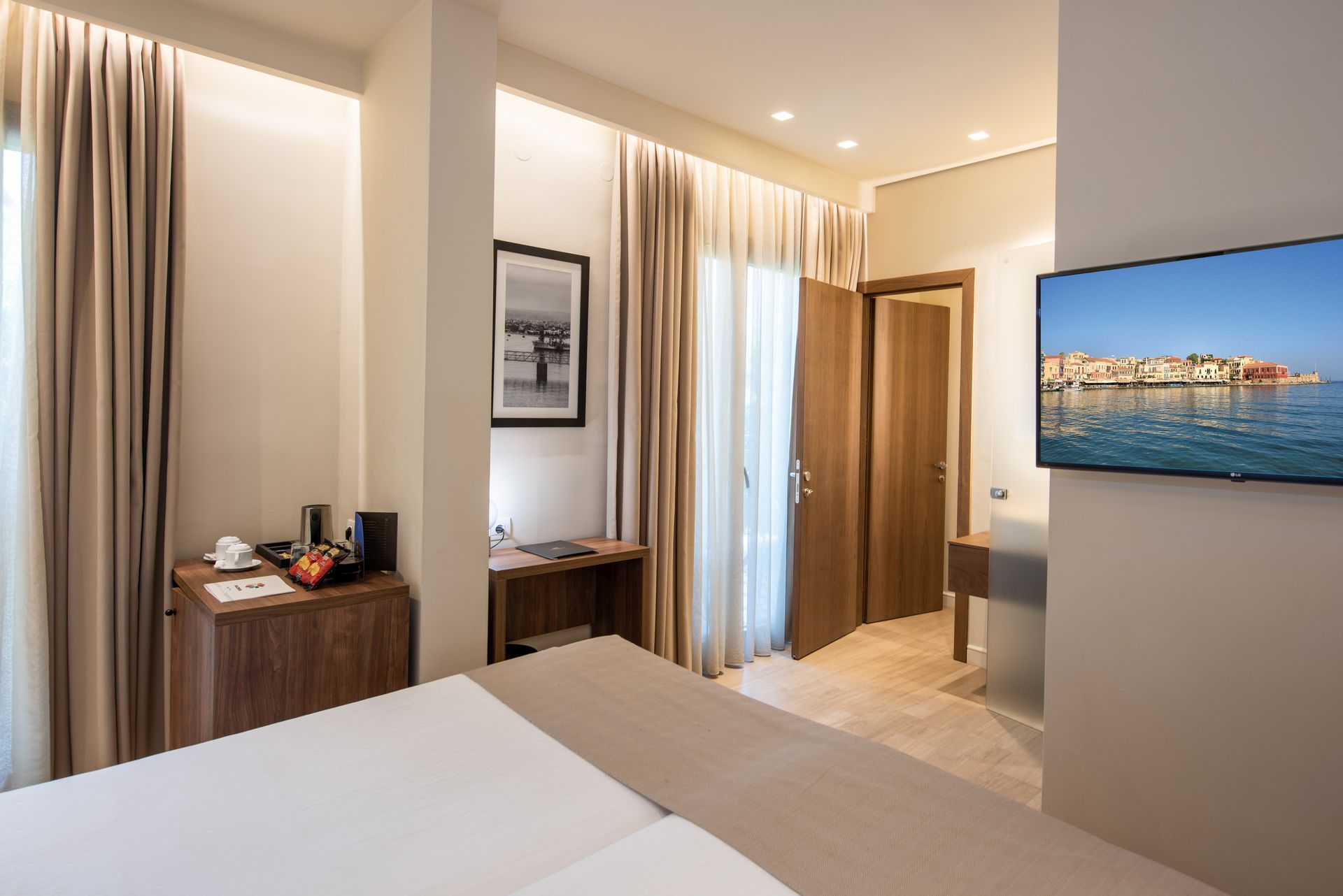 Superior Connecting Rooms with Balcony and City View