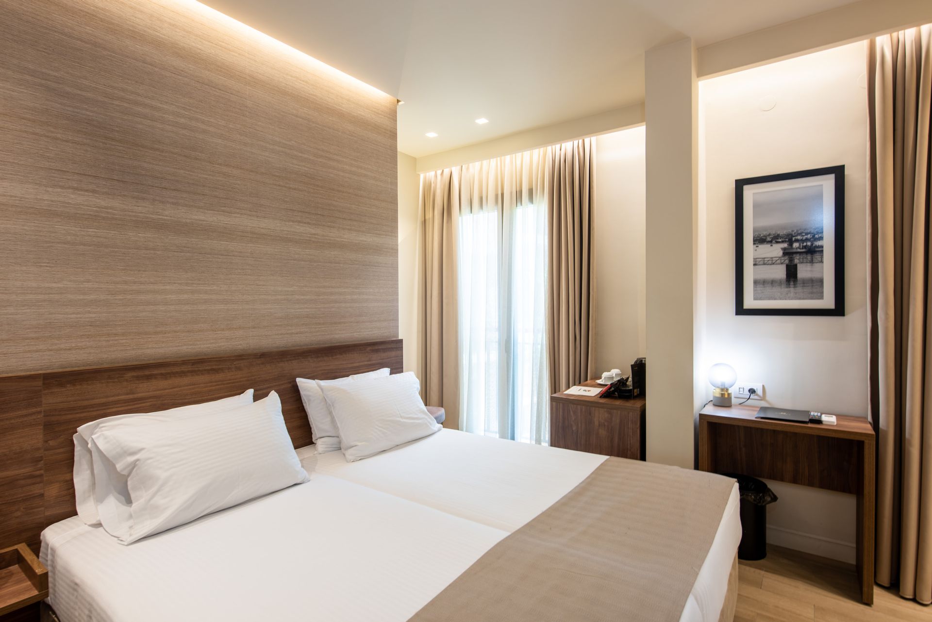 Superior Connecting Rooms with Balcony and City View