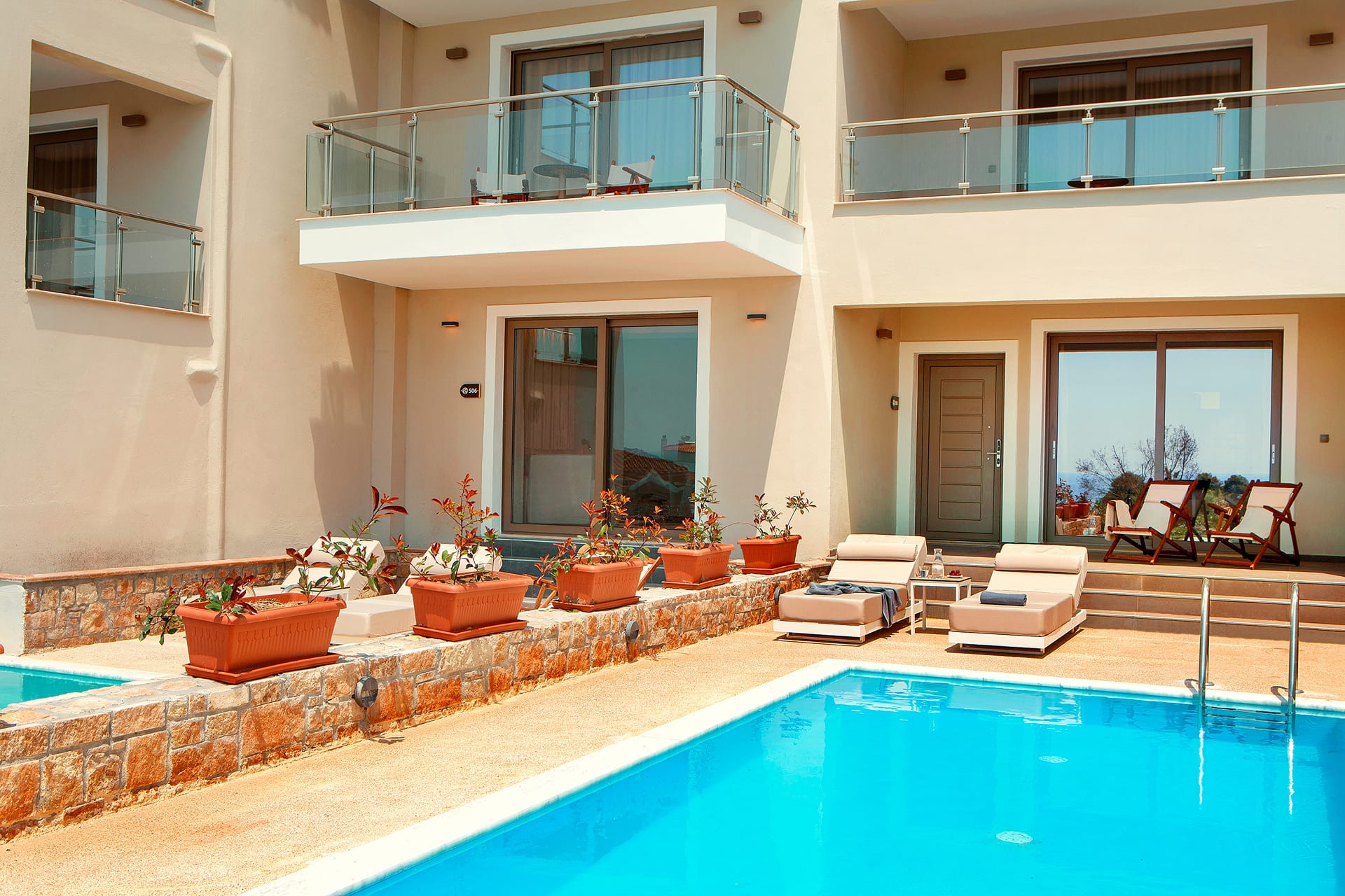 Executive Bungalow Suite Sea View with Private Pool