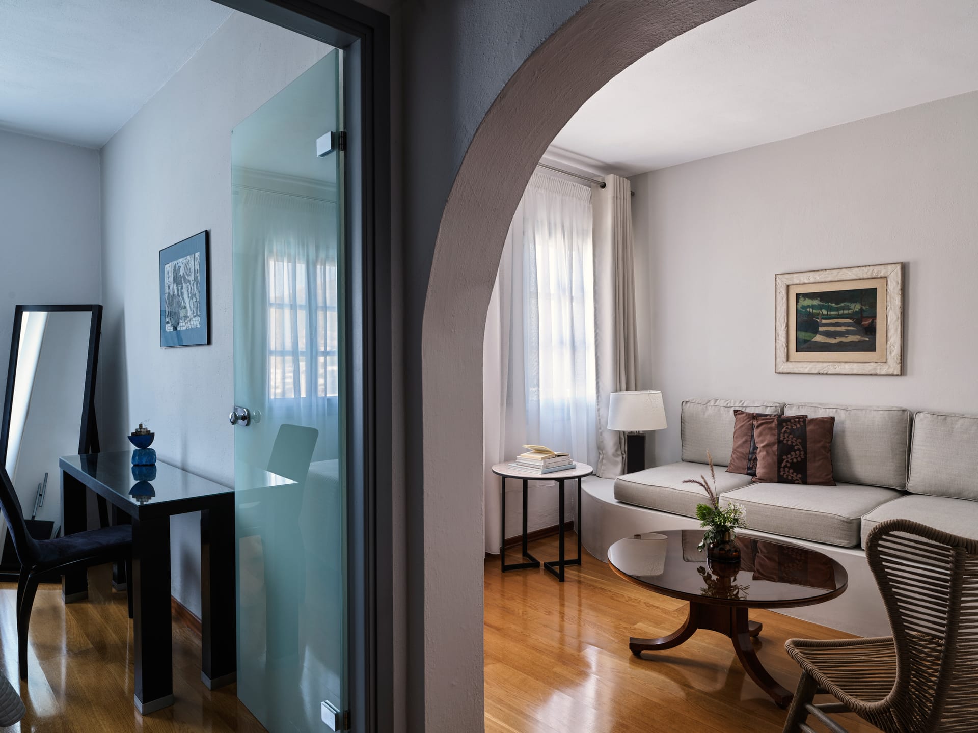 Upper-Level Suite with Sea View