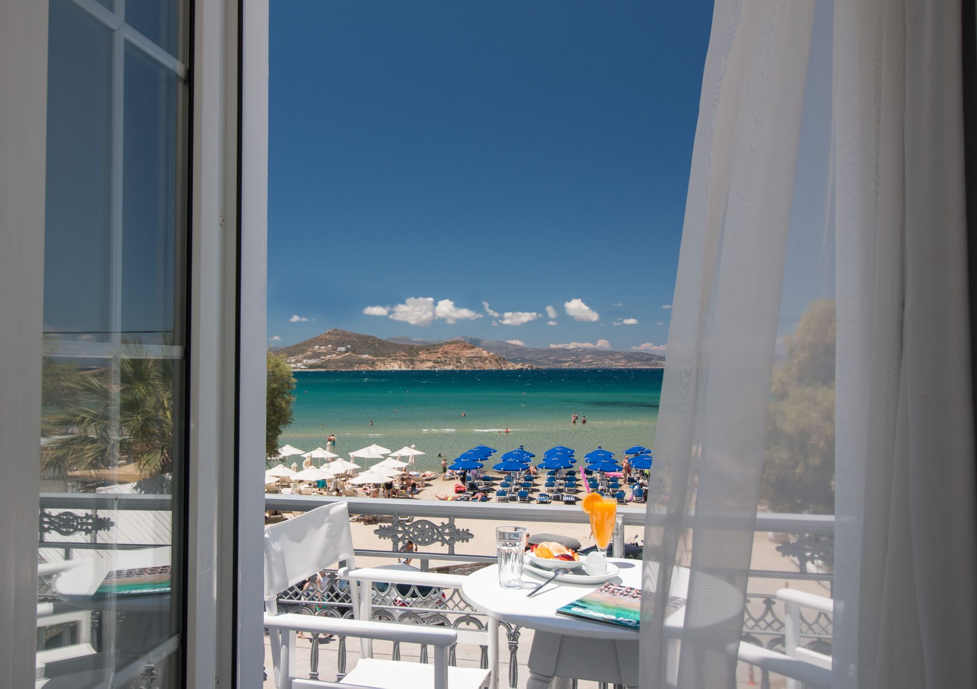 Standard Double Room on Medium or Top Floor with Balcony Sea View