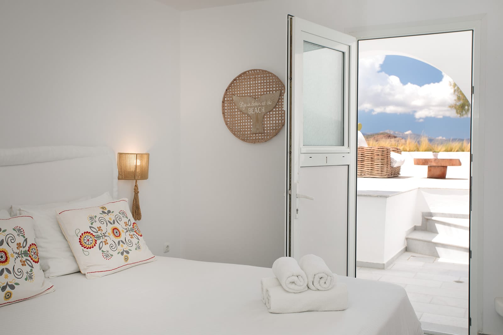 Economy Triple Room Ground Floor with Veranda Sea View