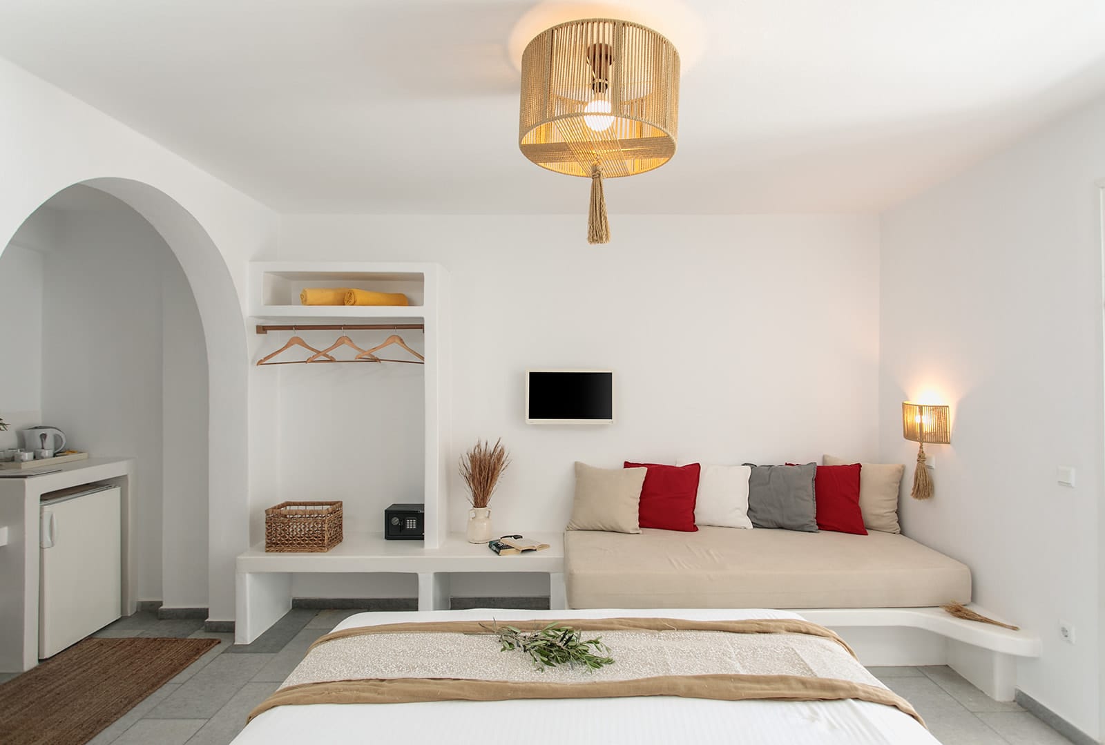 Economy Triple Room Ground Floor with Veranda Sea View