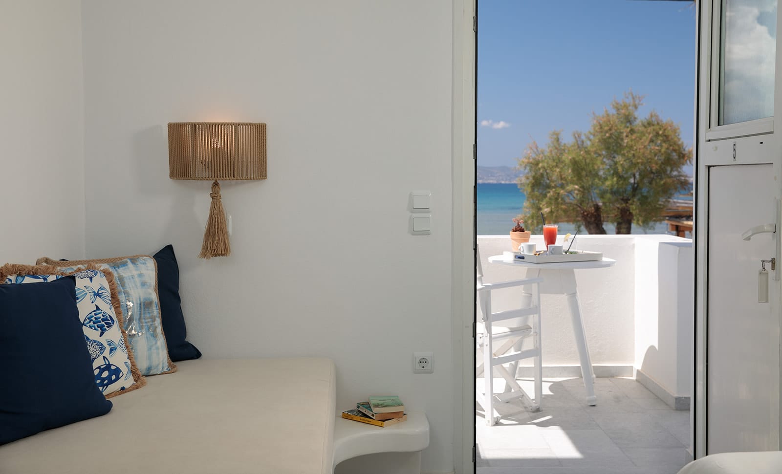 Standard Triple Room on medium (1st) Floor with Balcony Sea View