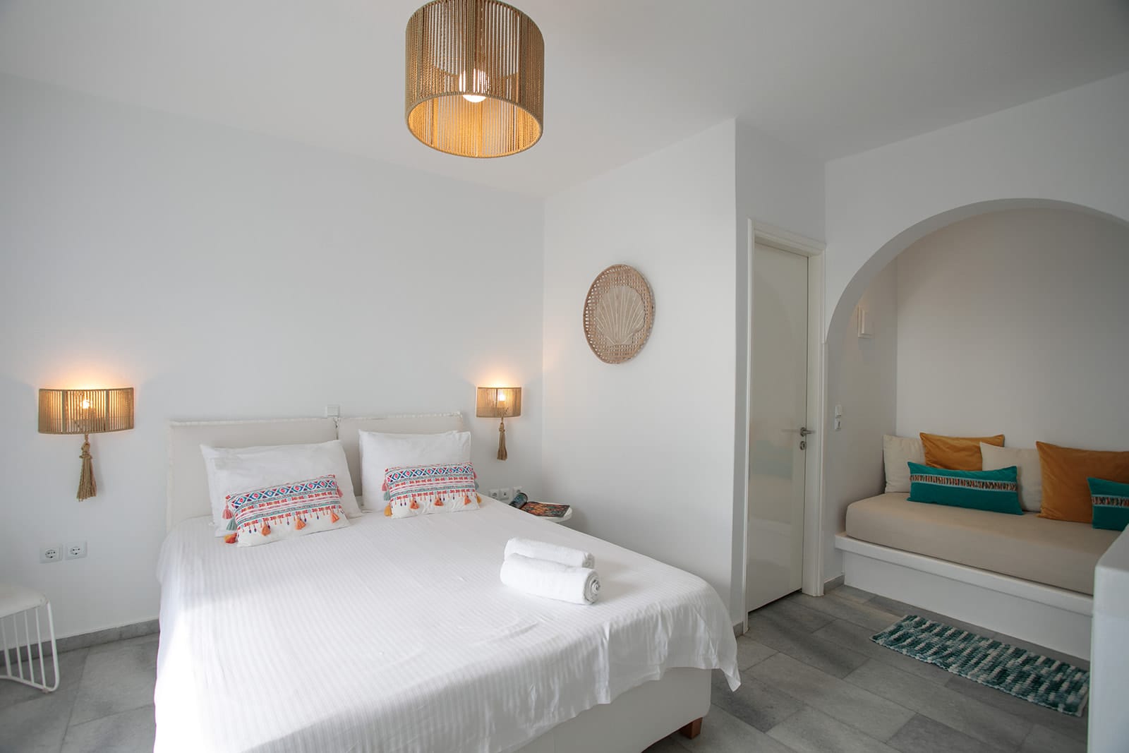 Standard Triple Room on medium (1st) Floor with Balcony Sea View