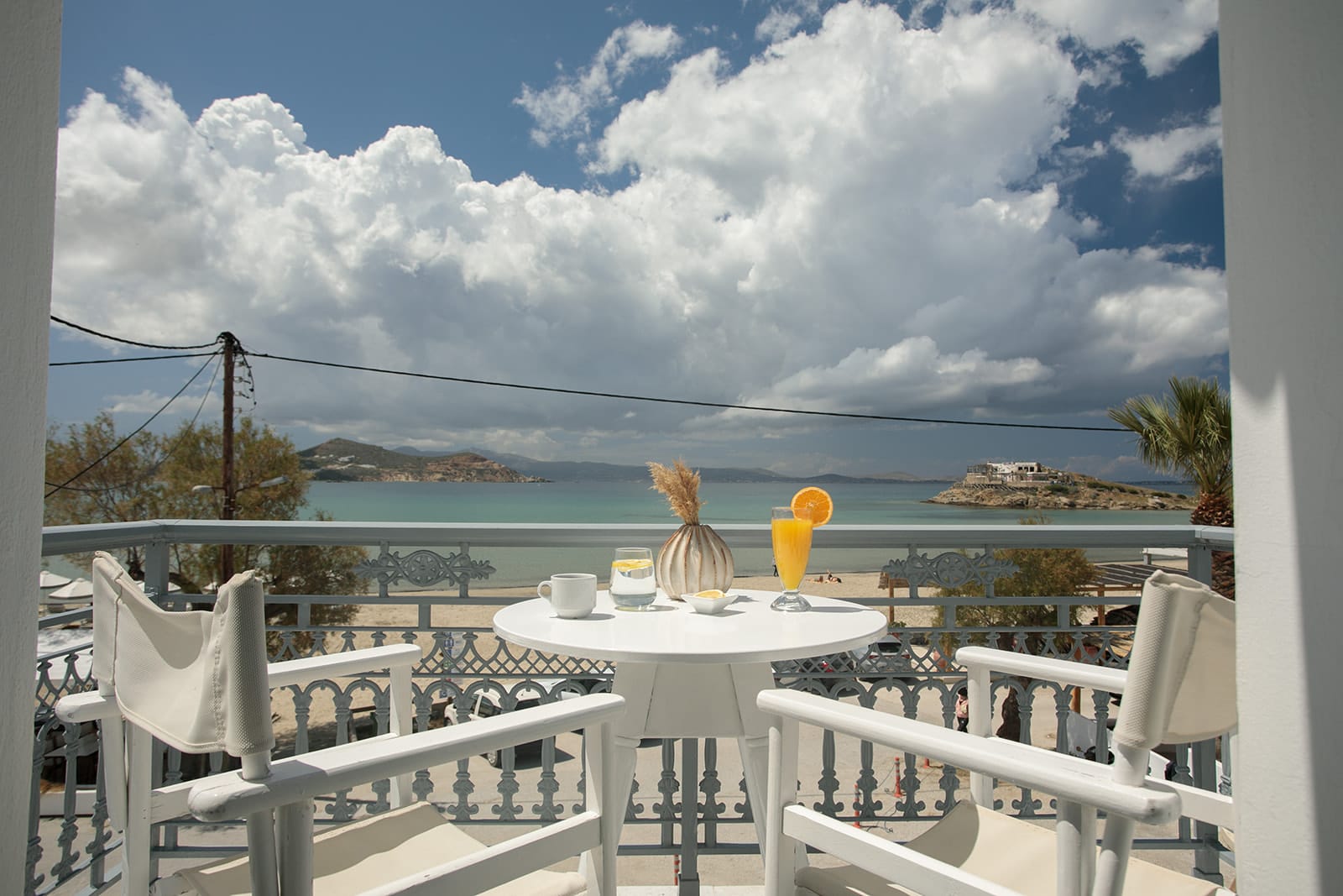 Superior Triple Room on Top Floor with Balcony and Sea View