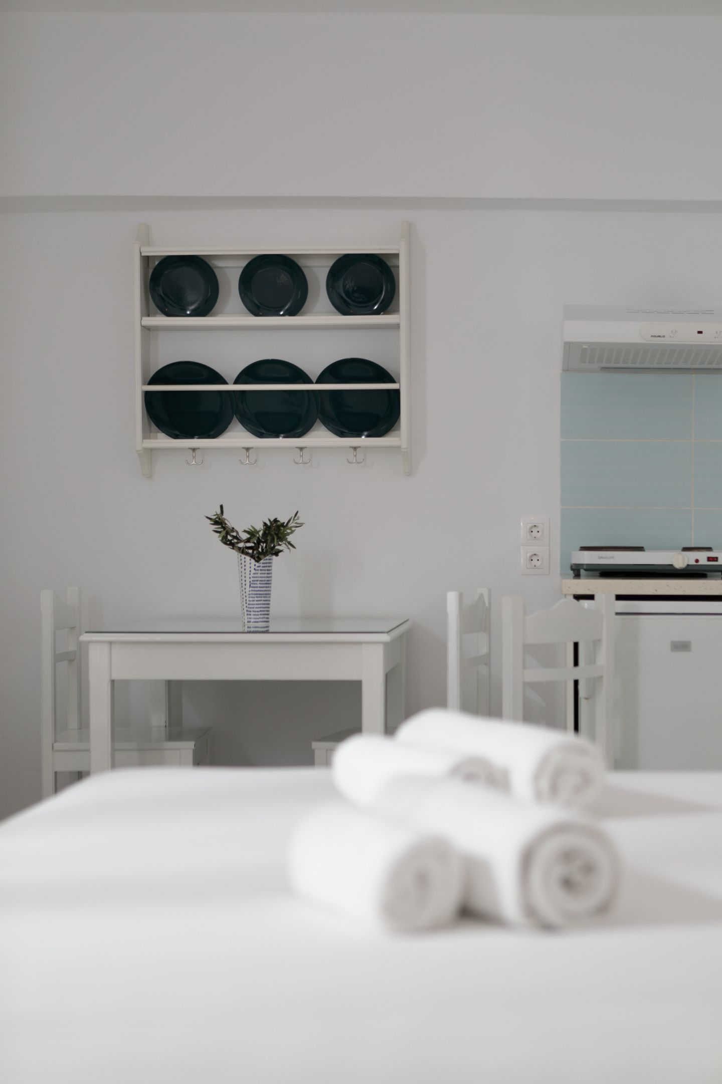 Basement Triple Studio with Patio