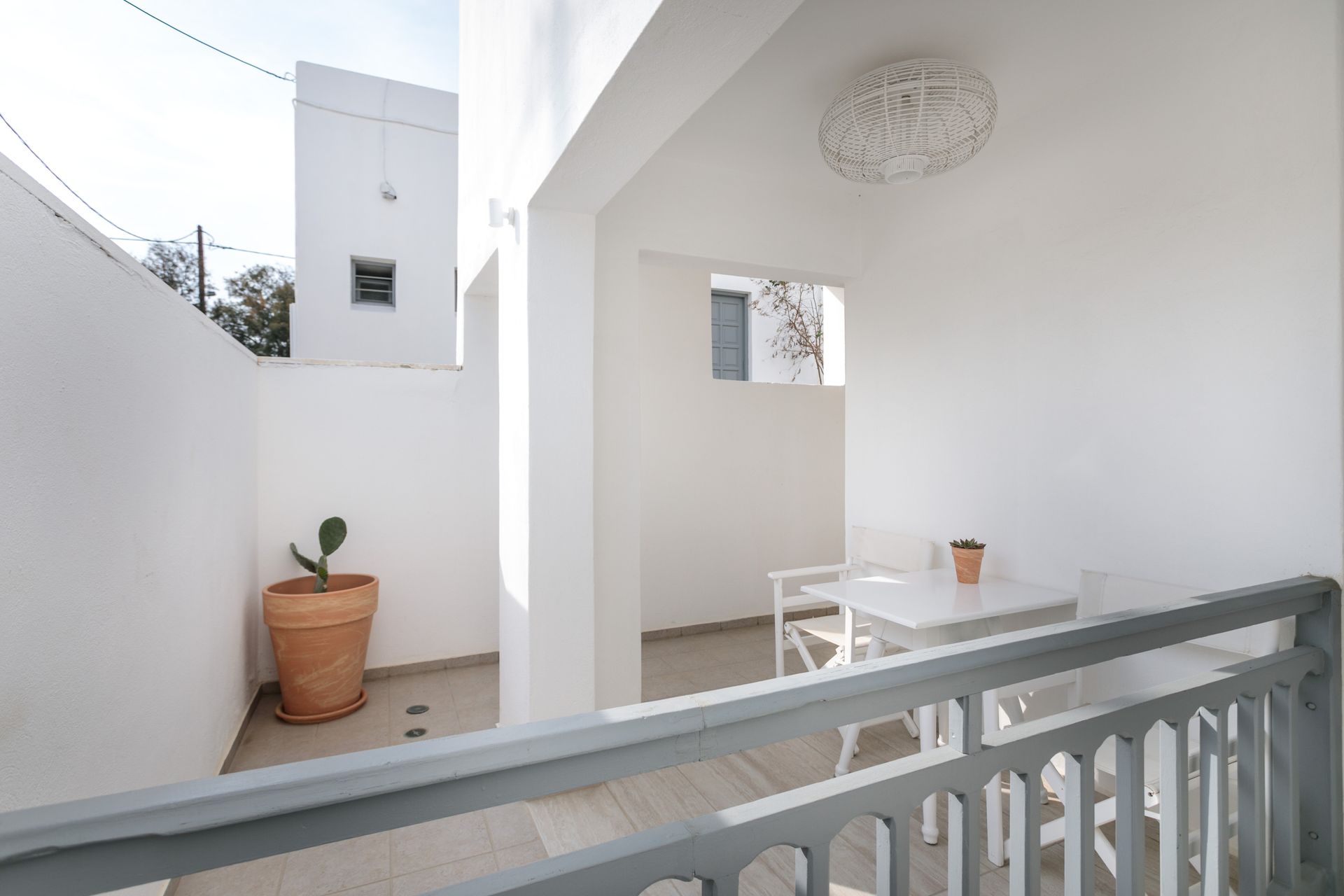 Basement Triple Studio with Patio