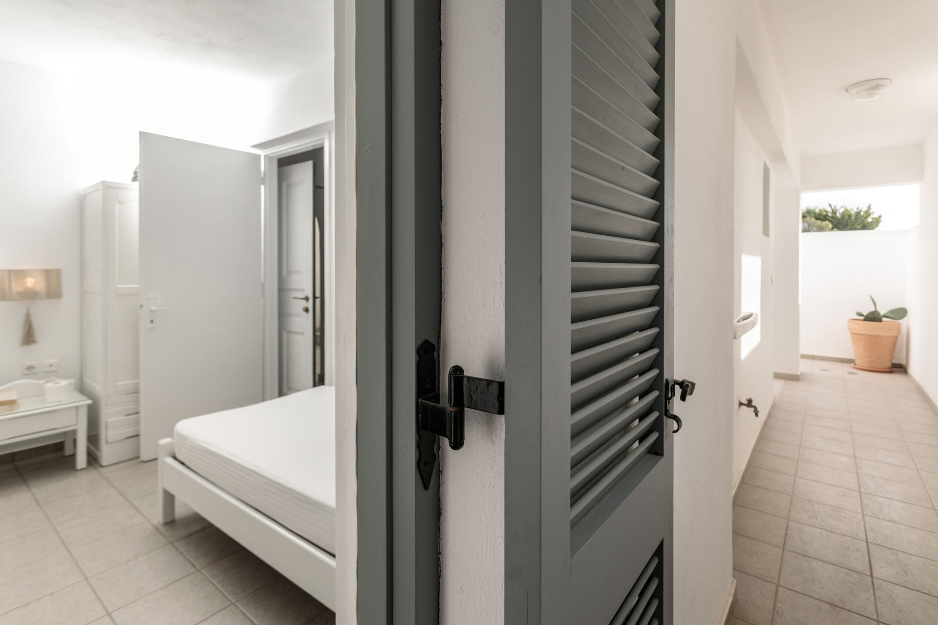 Basement Triple Studio with Patio