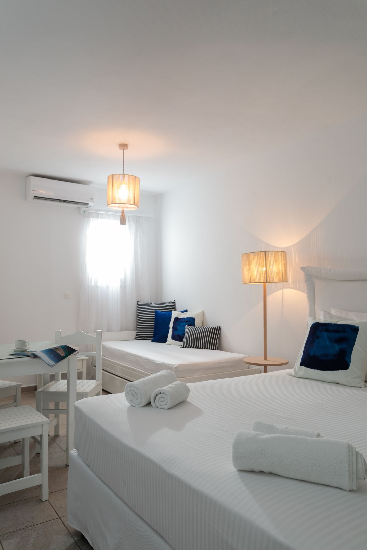 Basement Triple Studio with Patio