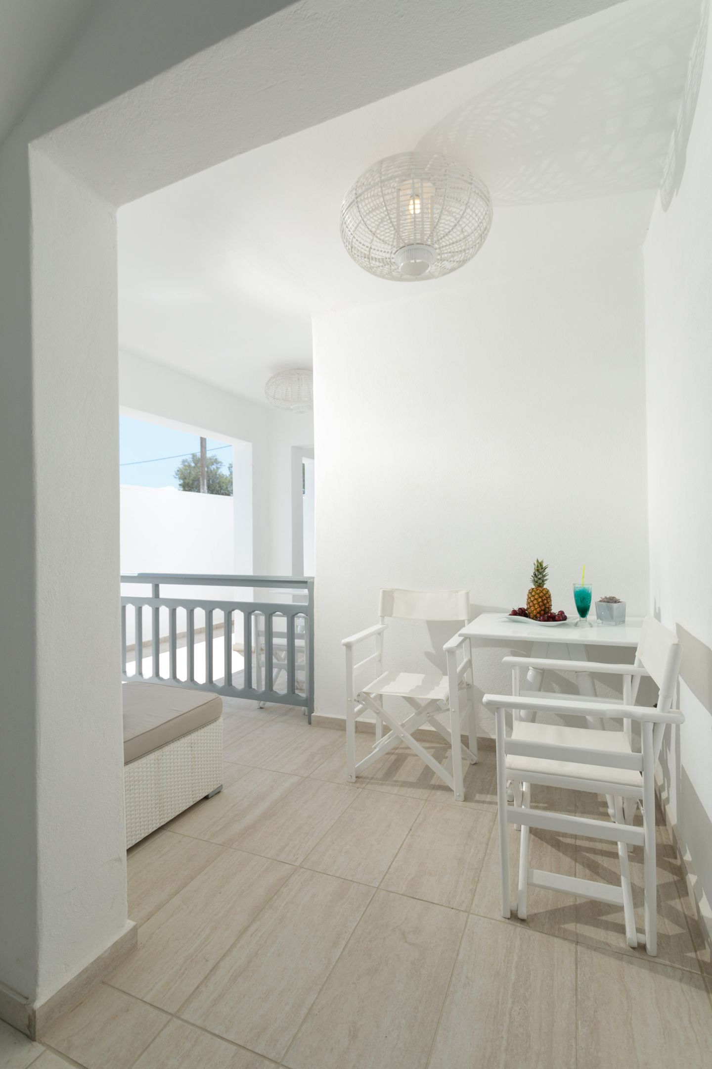 Basement Triple Studio with Patio