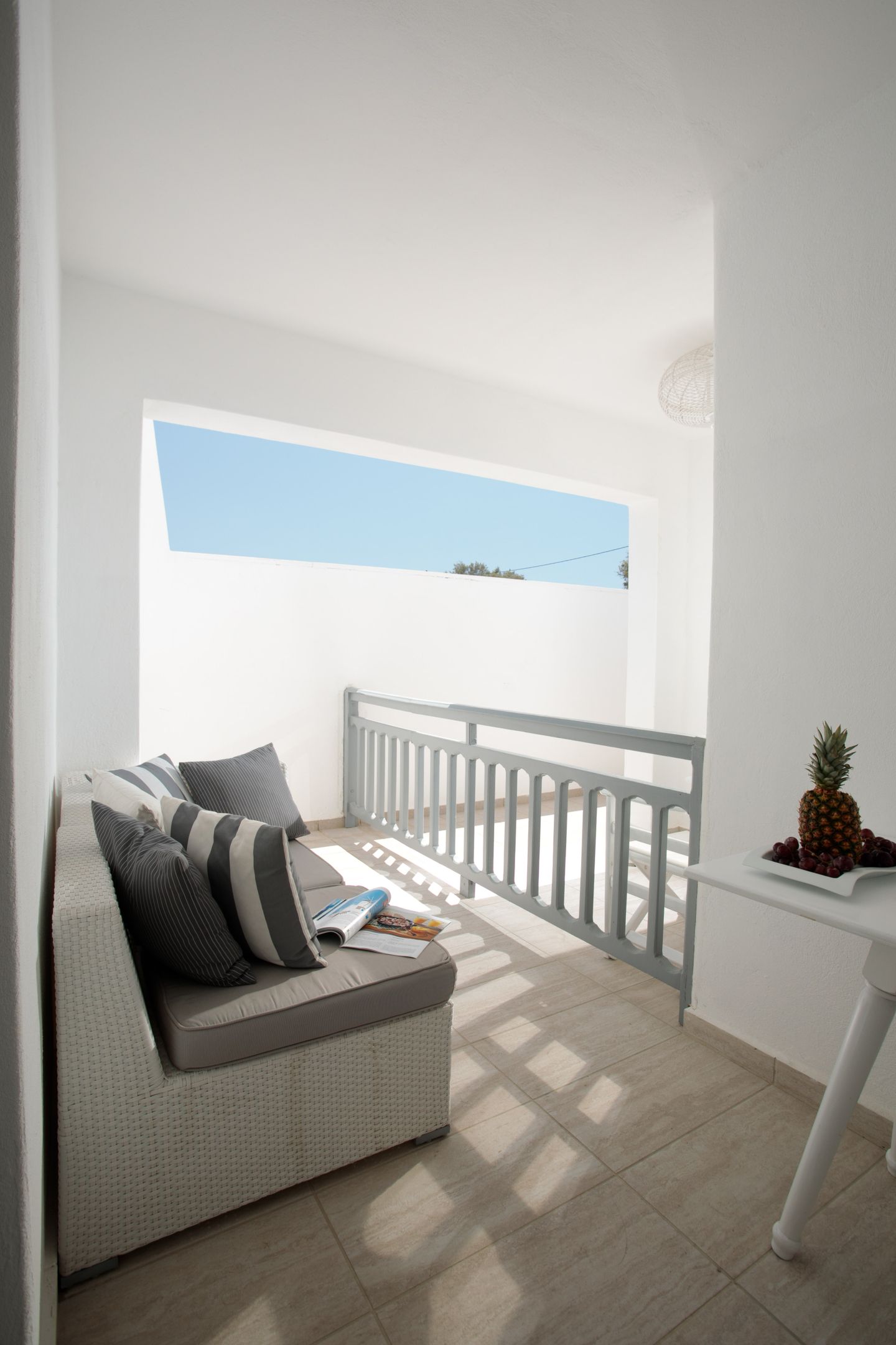 Basement Triple Studio with Patio