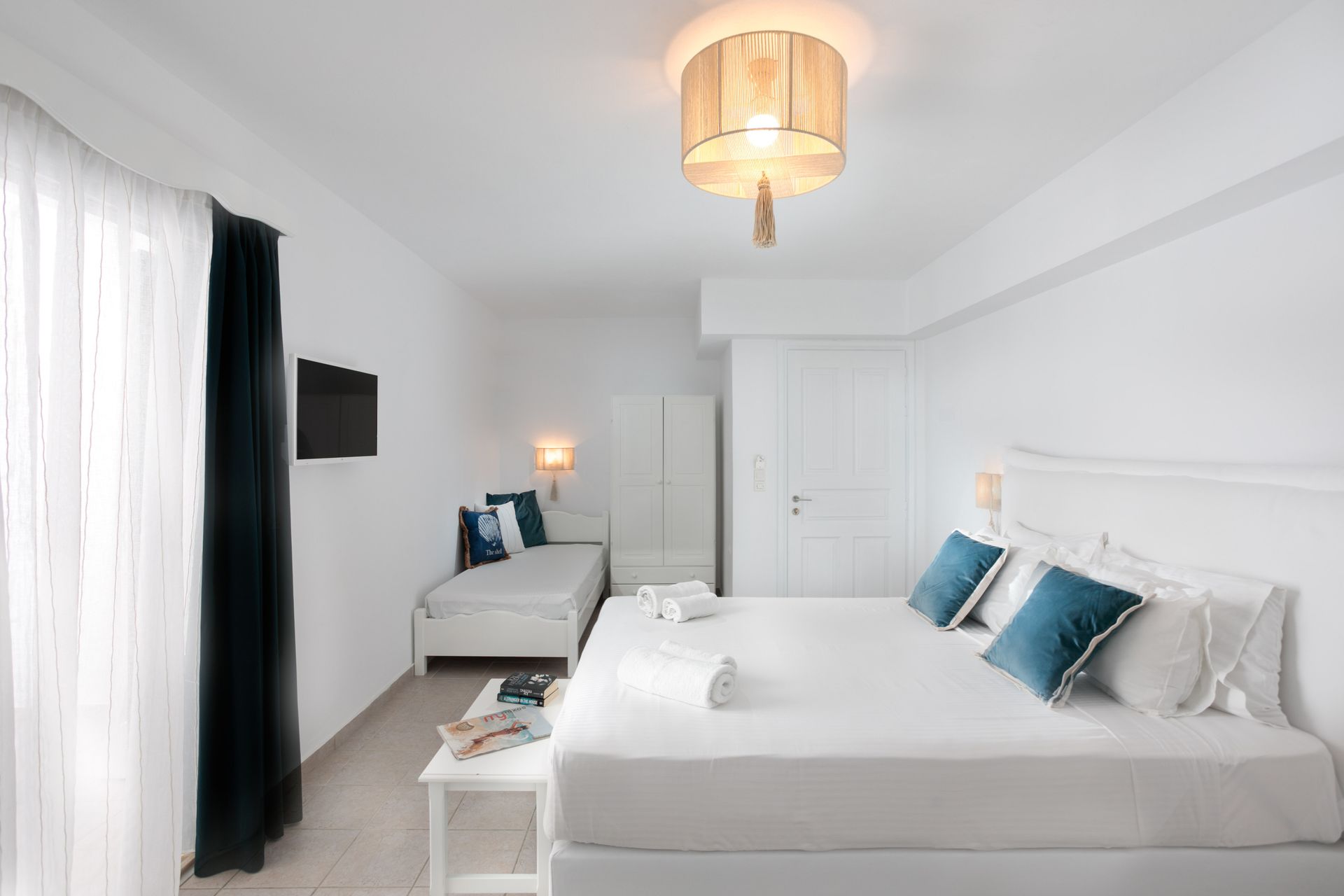 Basement Triple Studio with Patio