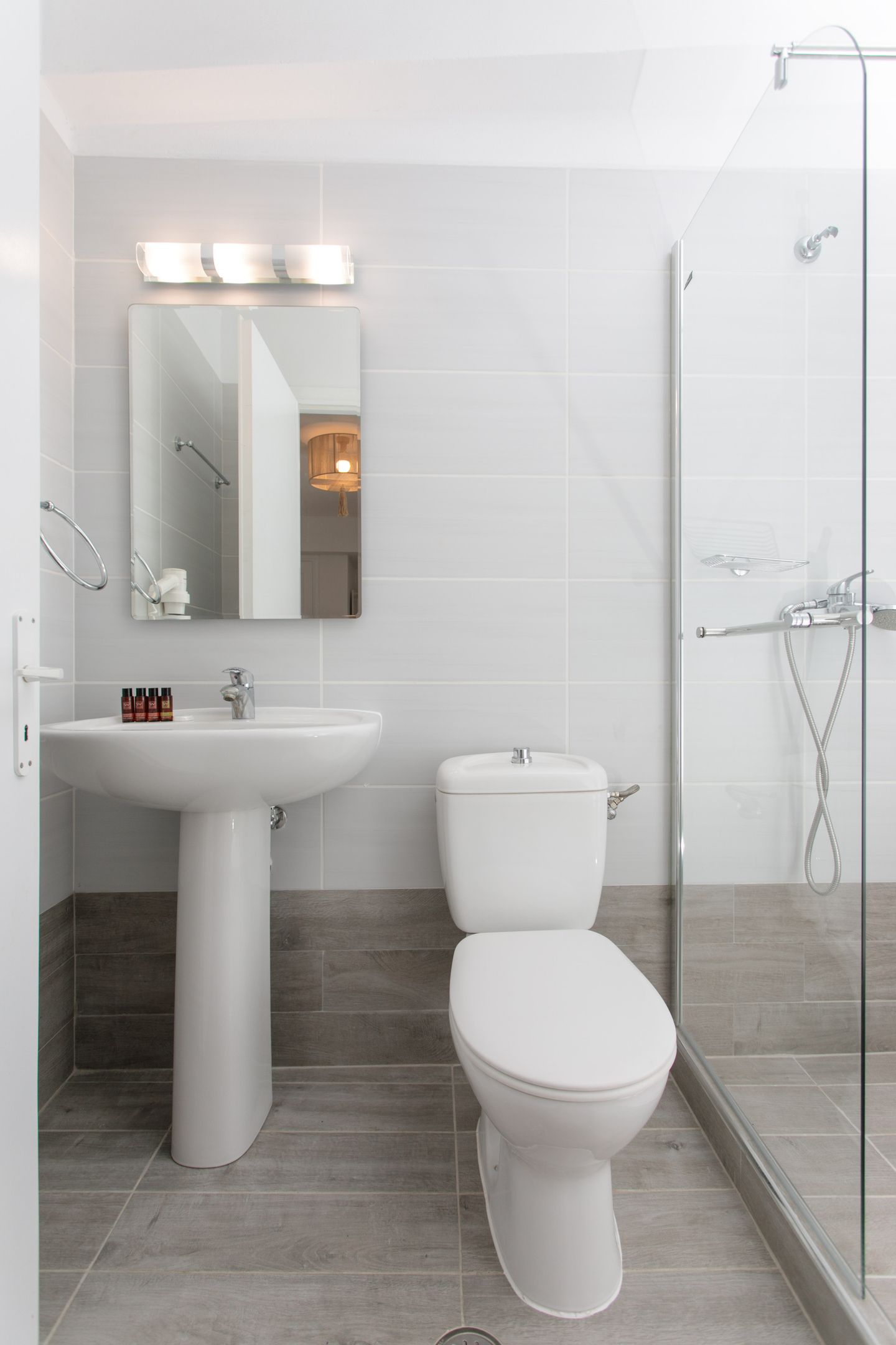 Basement Triple Studio with Patio