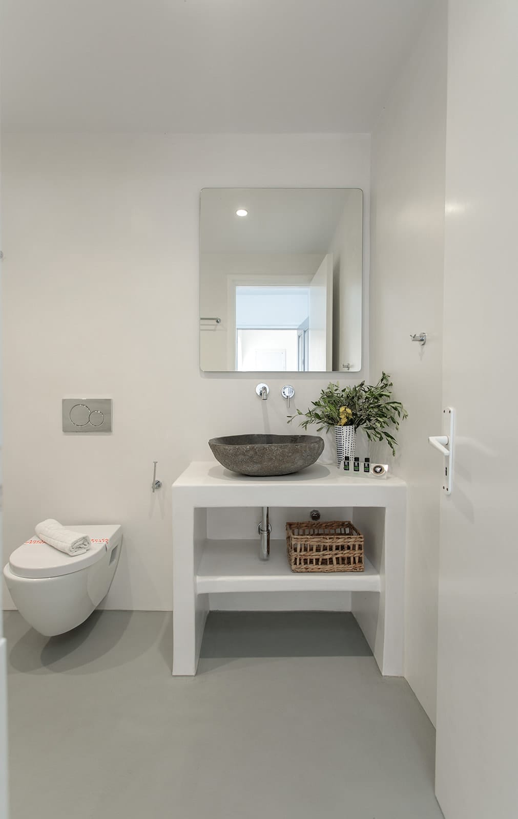 Basement Triple Studio with Patio