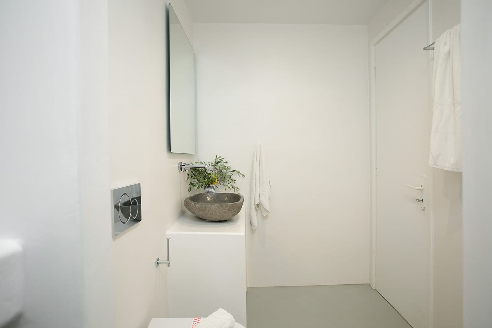 Basement Triple Studio with Patio