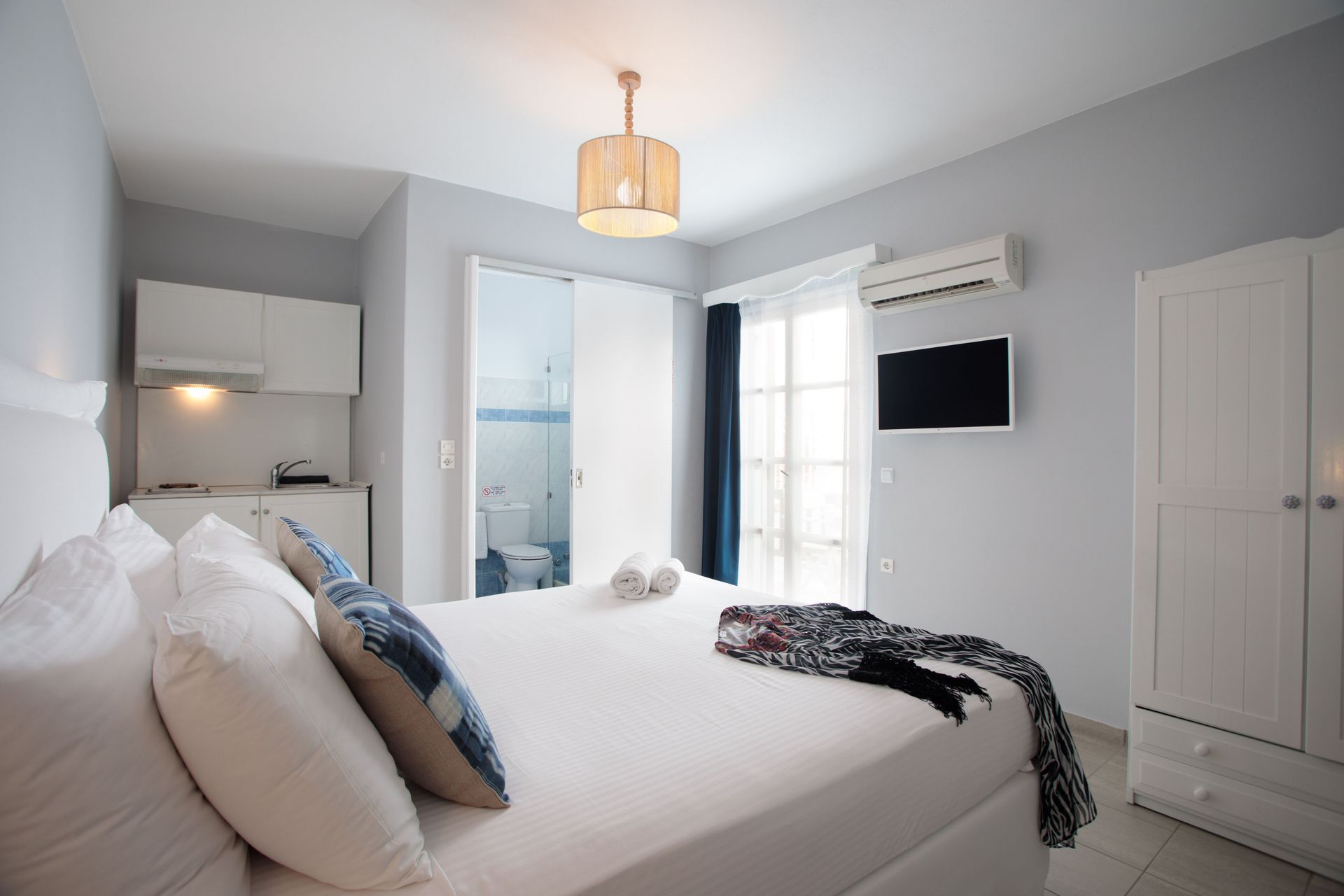 Standard Double Studio on middle floor with balcony