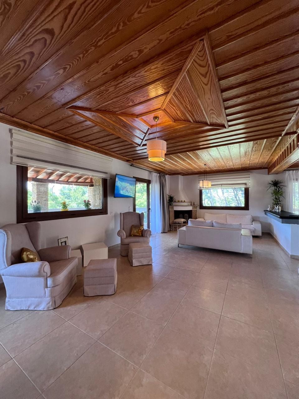 Villa 1 & apartment - 5 + 1 BEDROOMS