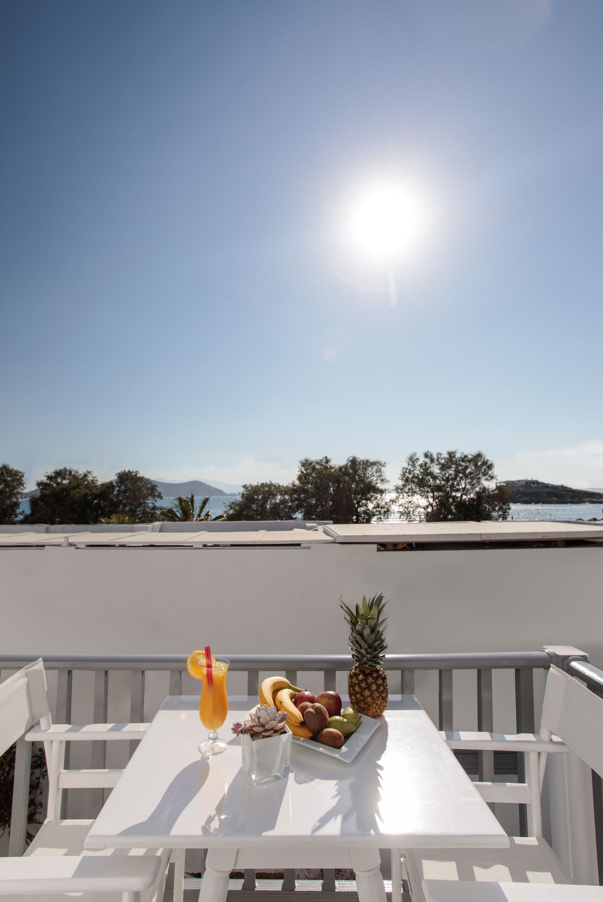 Superior Double Studio on medium or top floor with Balcony partial Sea View