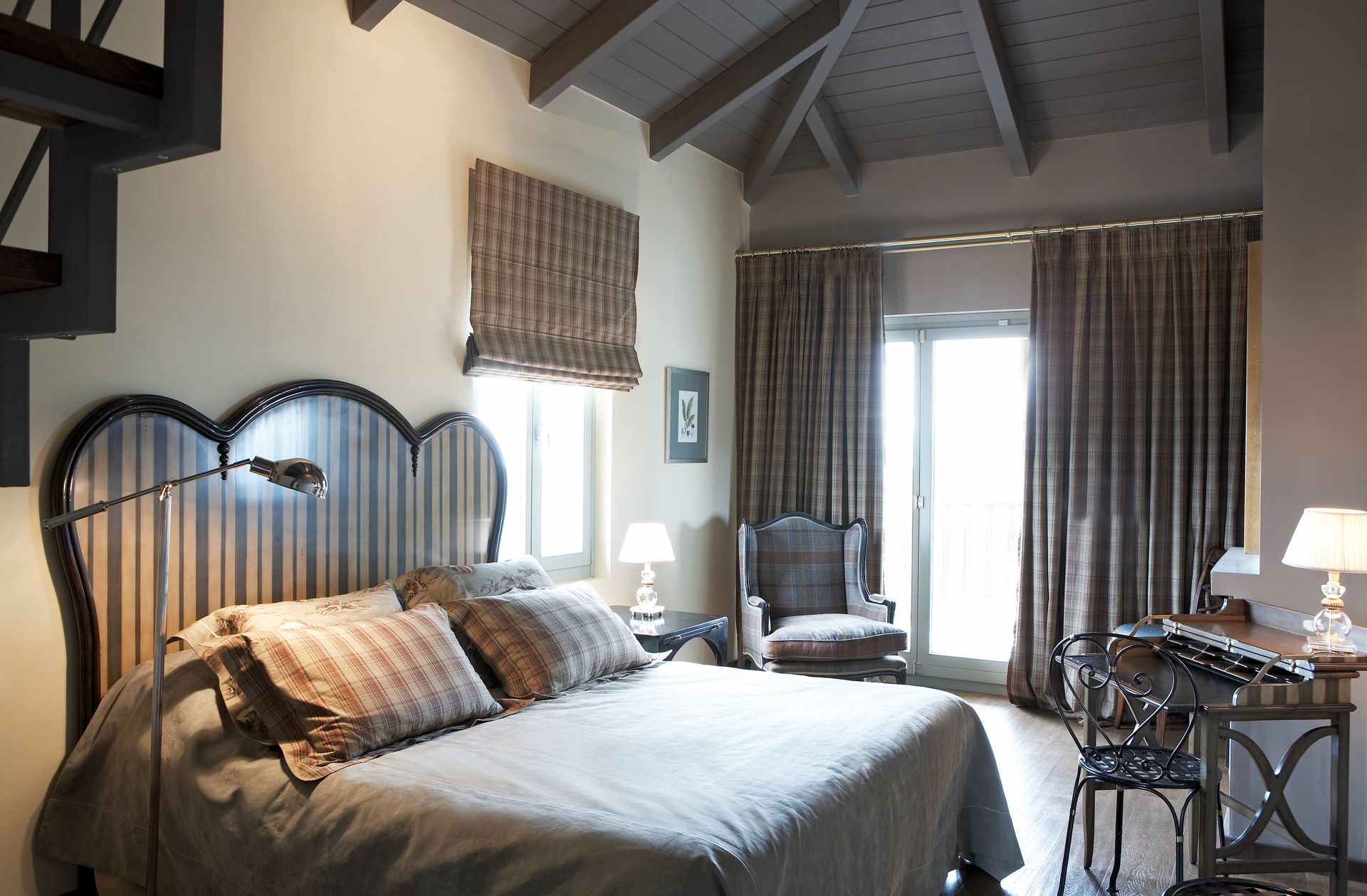 Premium Double Room with Attic and Fireplace