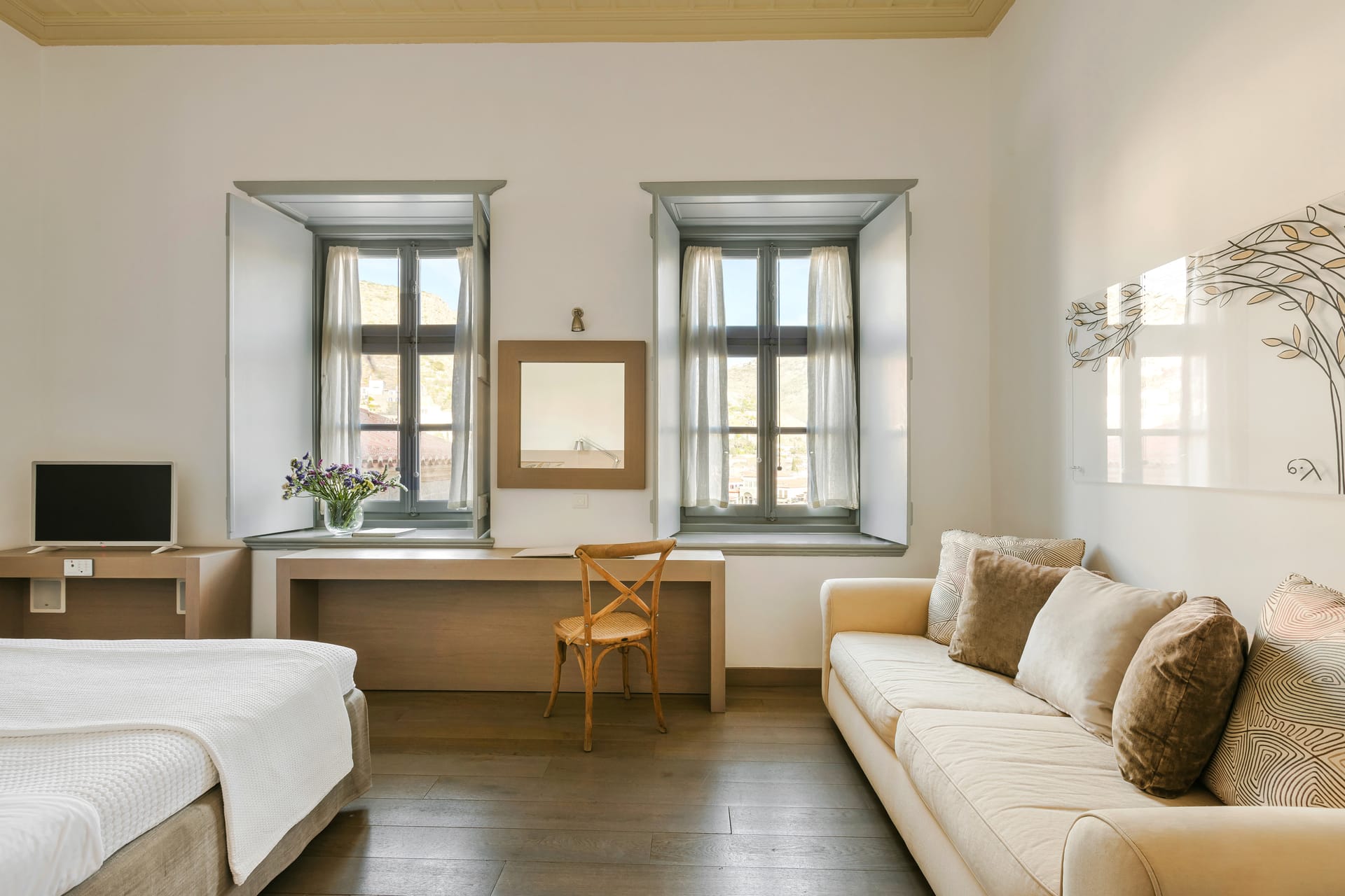 Historic Grand Suite with Sea View and Private Terrace