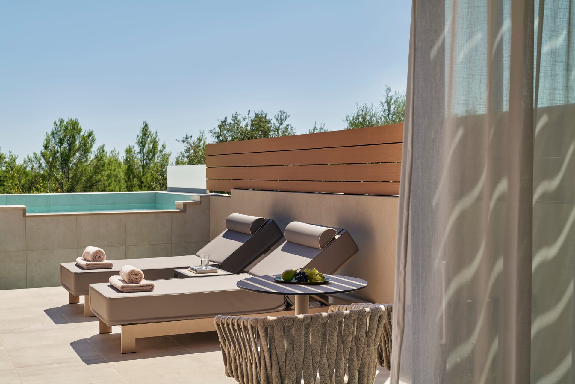 Junior Suite Sea View with Cozy Private Pool