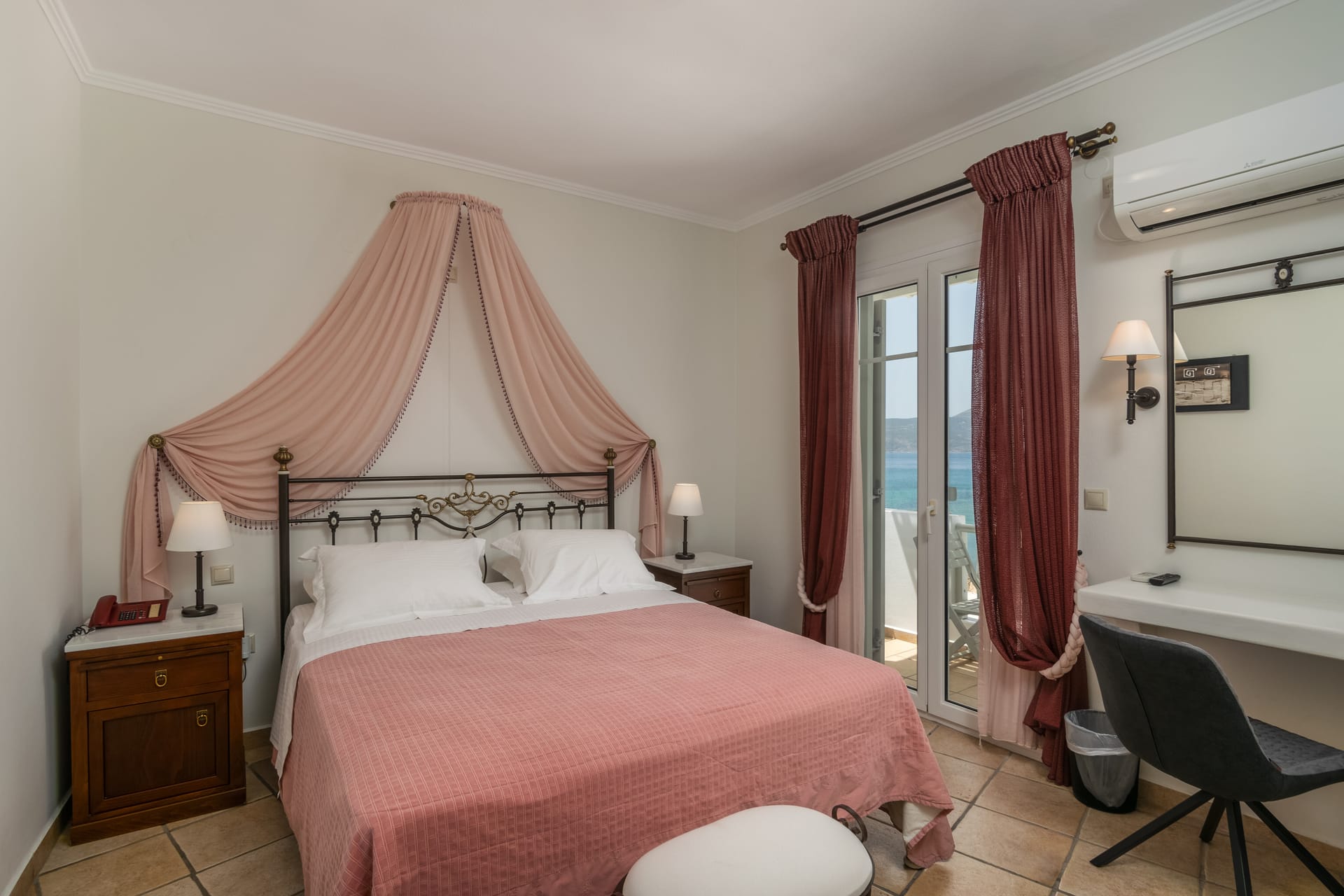 Double Sea View Room with balcony