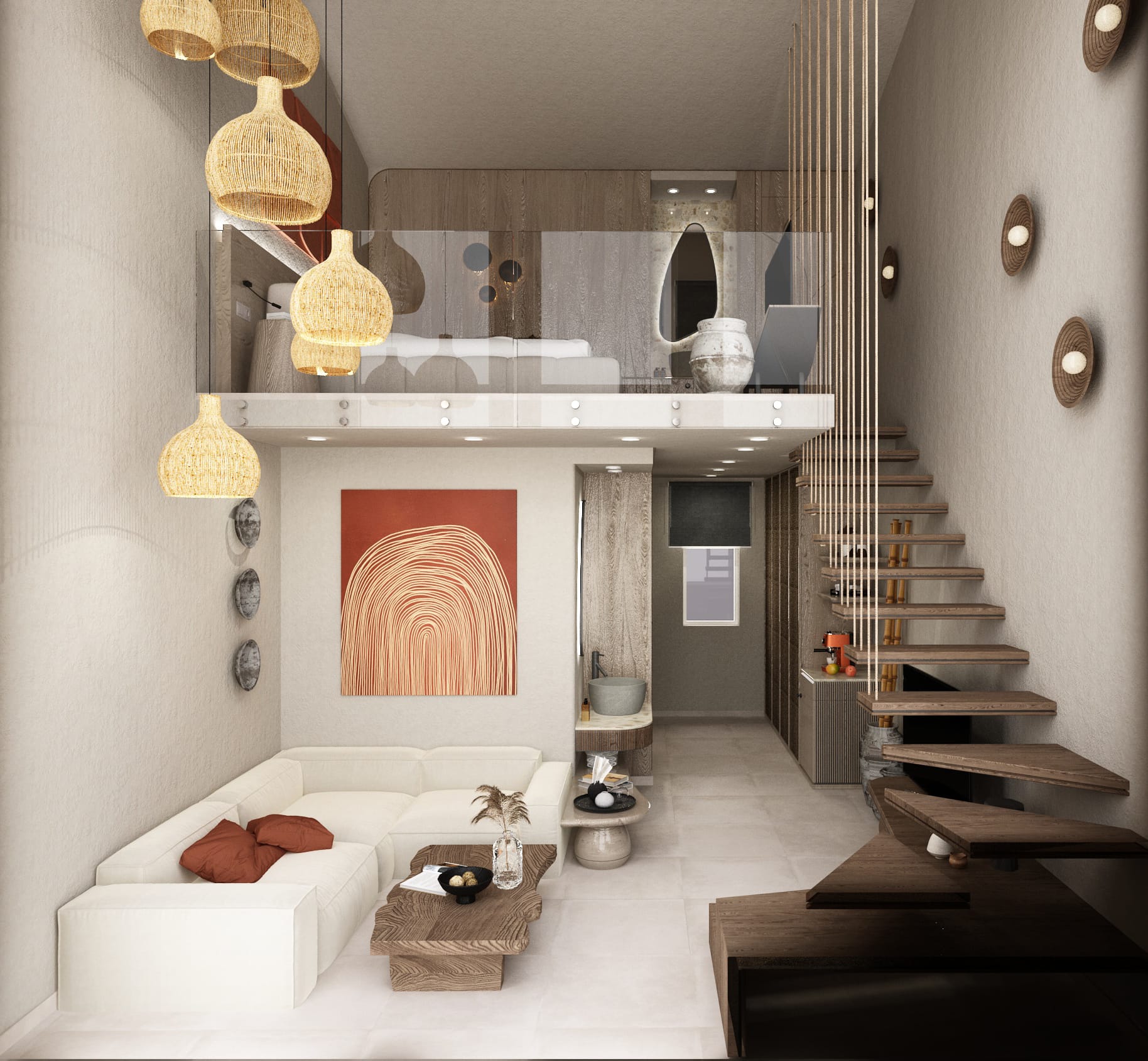 Duplex Sunny Suite Side Sea View